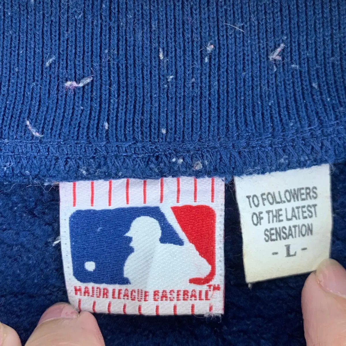 New York Yankees NEW YORK YANKEES Embroidered Tag Major League Baseball Mlb Size US L / EU 52-54 / 3 - 6 Thumbnail