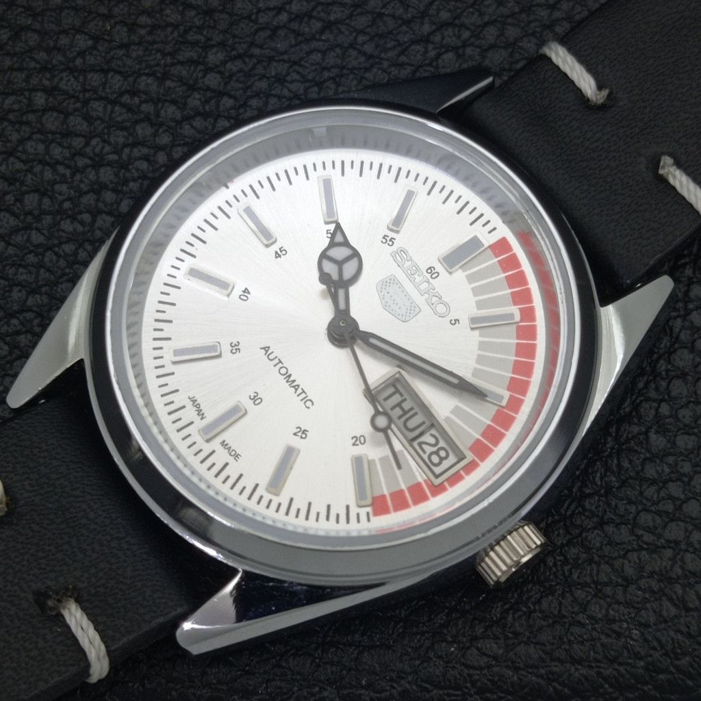 Seiko REFURBISHED VINTAGE SEIKO 5 AUTO JAPAN MENS WATCH a440826 Size 38 - 6 Thumbnail