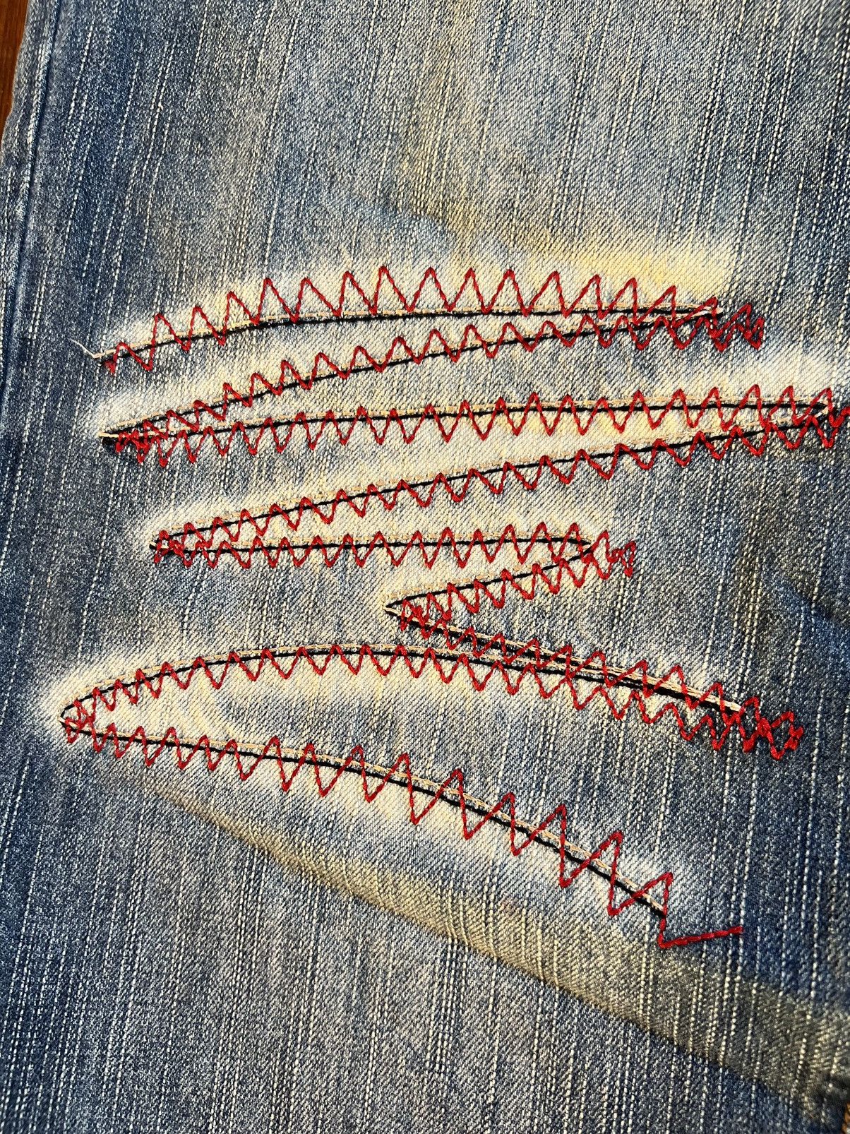Al Wissam × Vintage AL WISSAM DENIM JEANS DEADSTOCK! Size US 38 / EU 54 - 6 Thumbnail