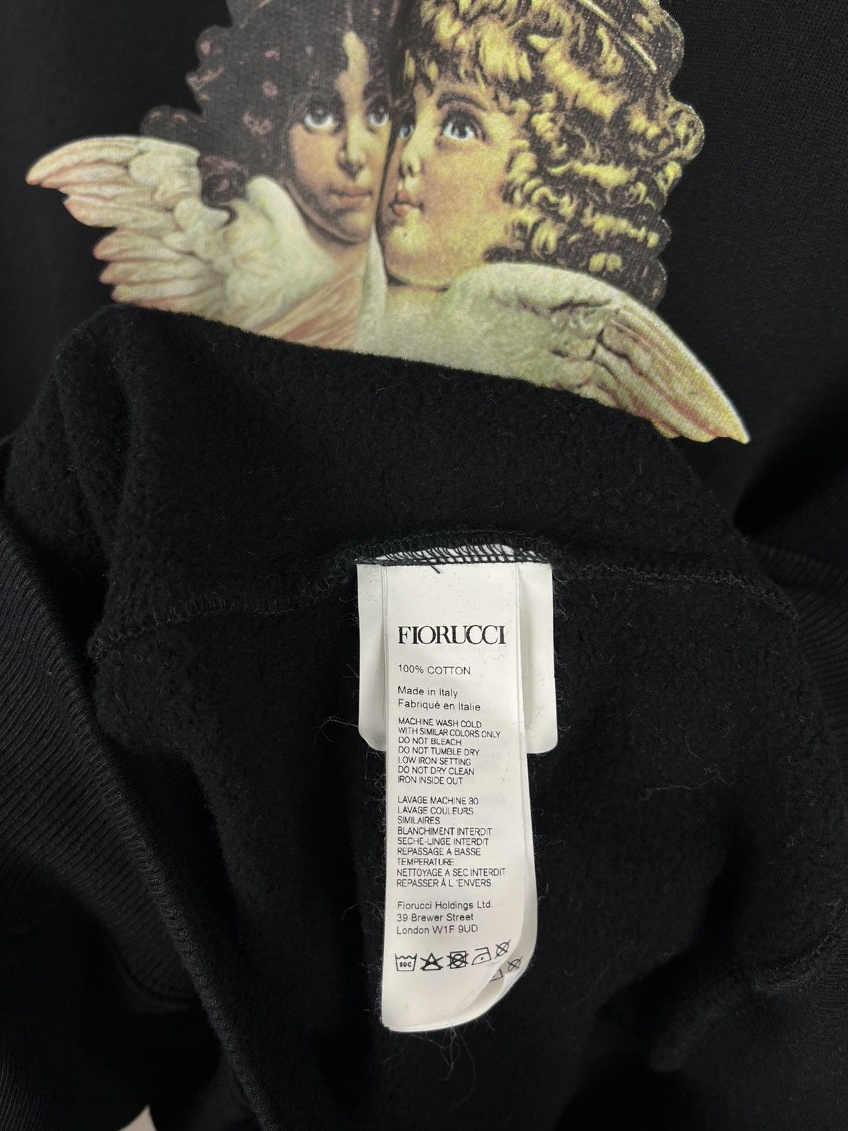 Fiorucci Fiorucci Angels Big Logo Print Sweatshirt Luxury Rare Hype Size US M / EU 48-50 / 2 - 6 Thumbnail