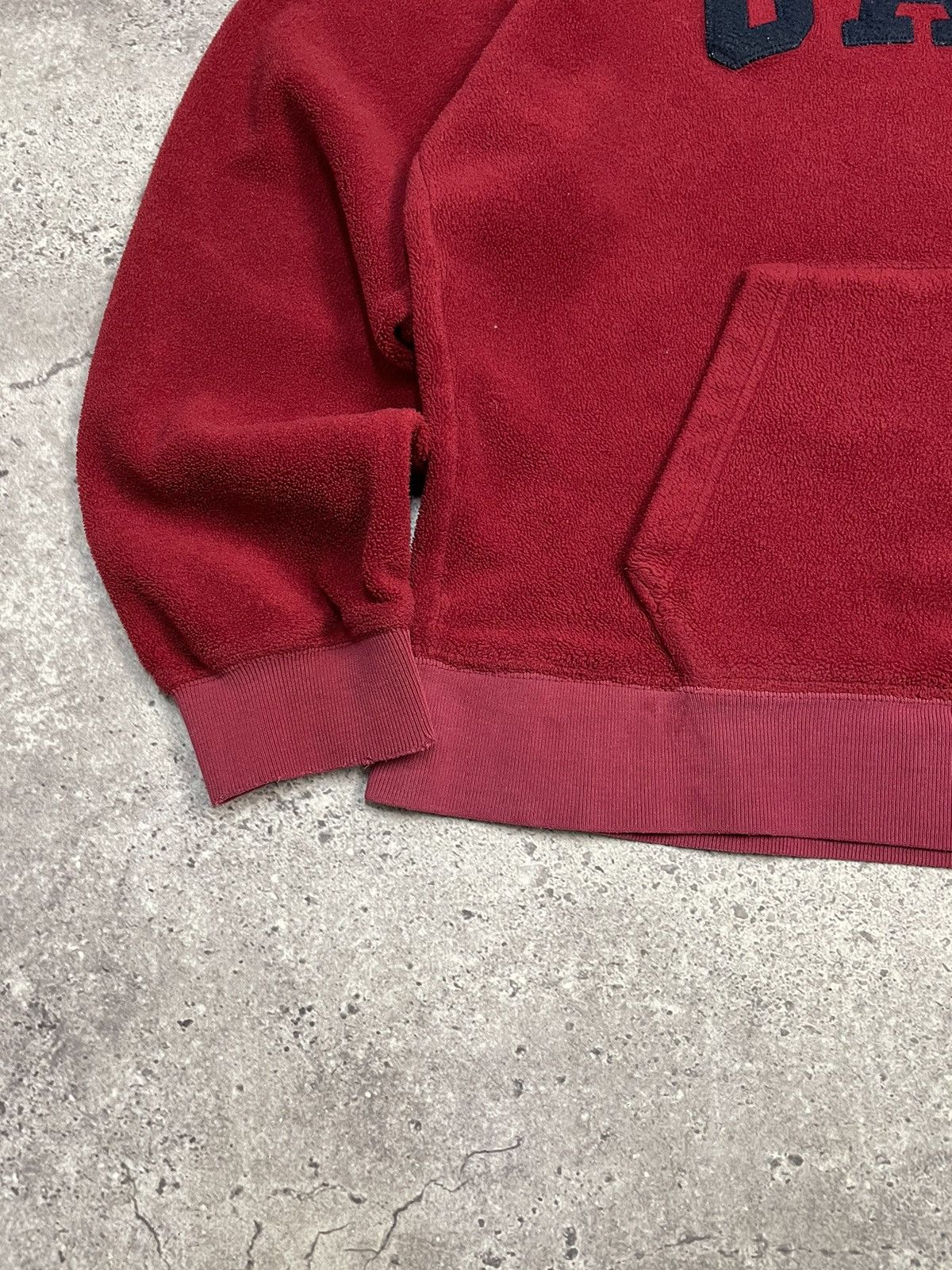 Gap Vintage Gap fleece hoodie embroidered centr logo faded efect Size US M / EU 48-50 / 2 - 3 Thumbnail
