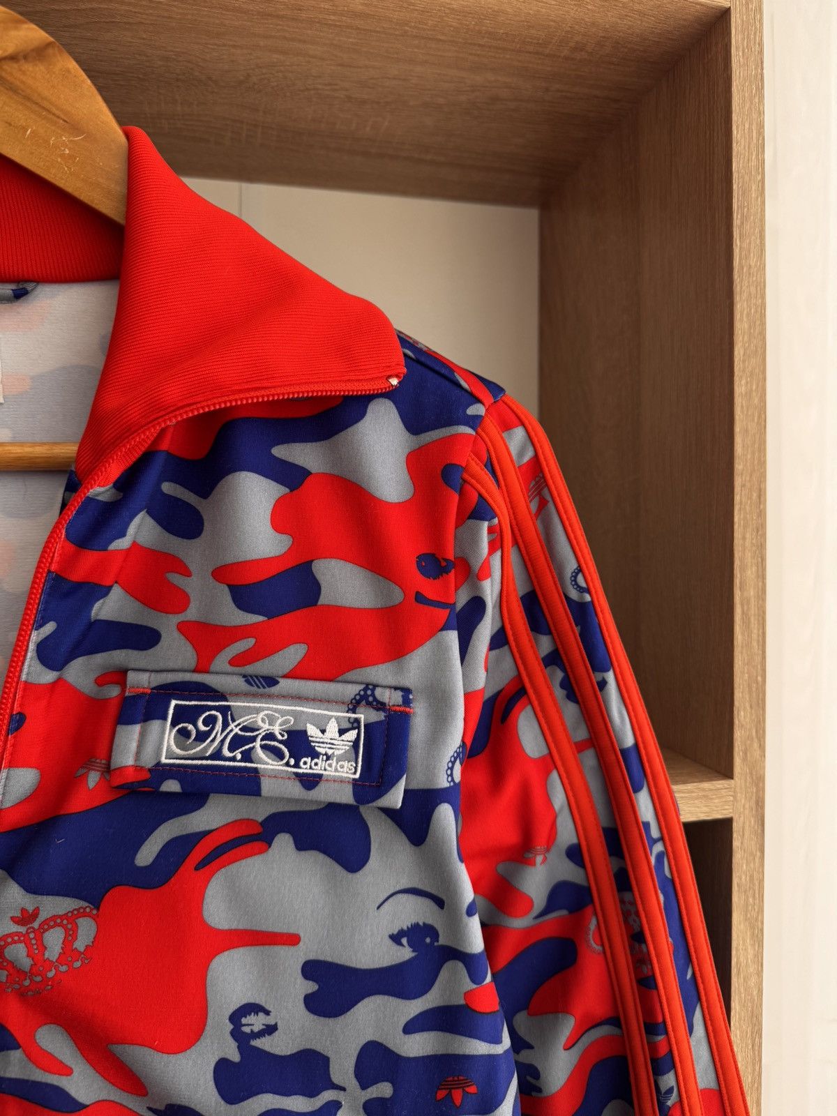 Vintage Vintage Adidas Limited Missy Elliott Camo SS04 TrackJacket Size S / US 4 / IT 40 - 3 Thumbnail