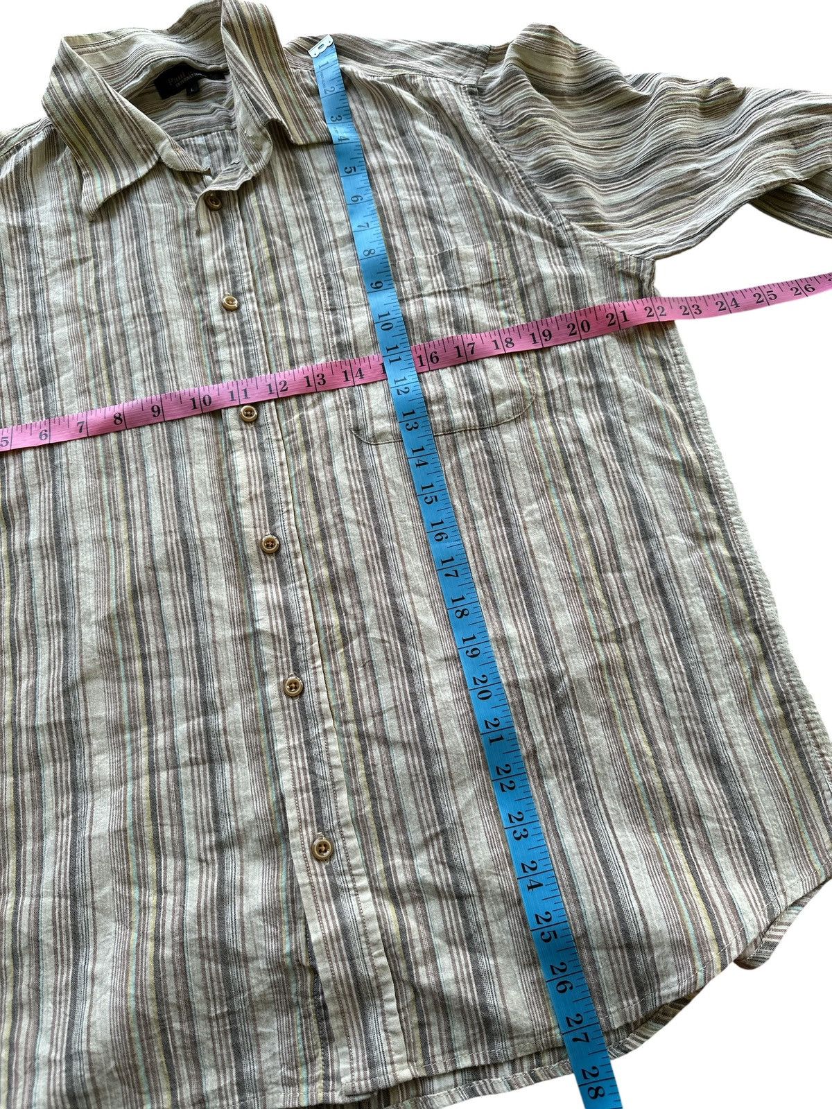 Japanese Brand Paul Miller Buttons Up Polos Tee 22x28 Size US M / EU 48-50 / 2 - 7 Thumbnail
