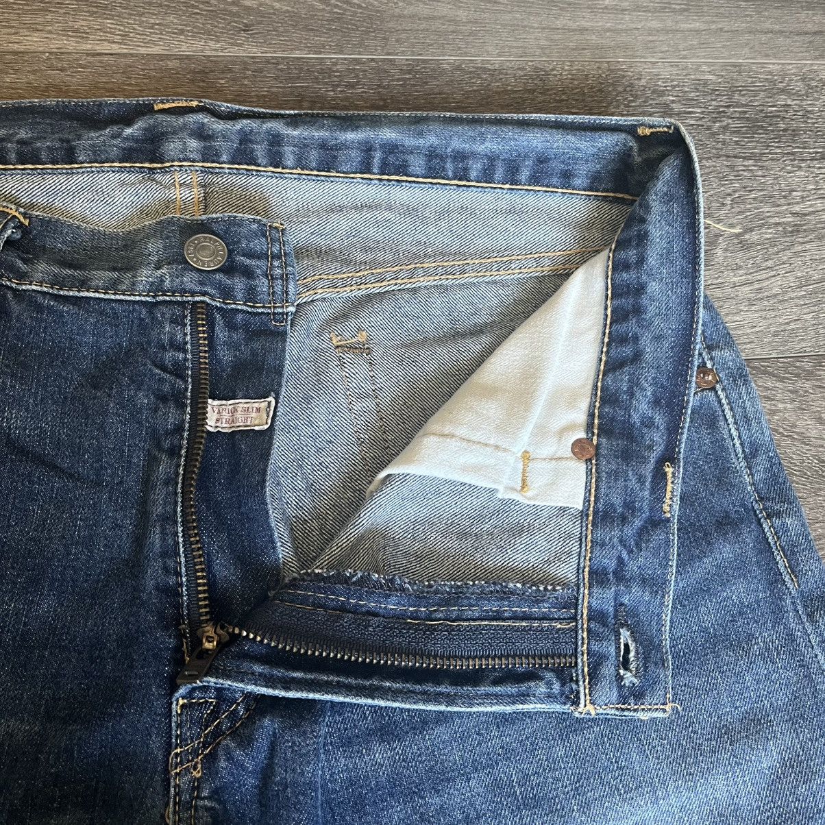 Polo Ralph Lauren × Ralph Lauren × Vintage Polo Ralph Lauren Varick Slim Straight Denim Jeans 33x30 Vtg Size US 33 - 8 Thumbnail