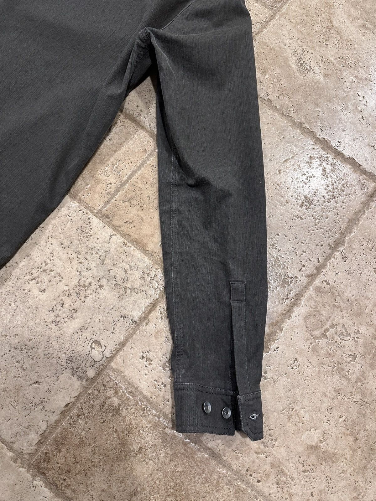 Rick Owens Drkshdw Rick Owens SS22 Drkshdw Dark Dust Denim Outershirt Size US M / EU 48-50 / 2 - 9 Thumbnail