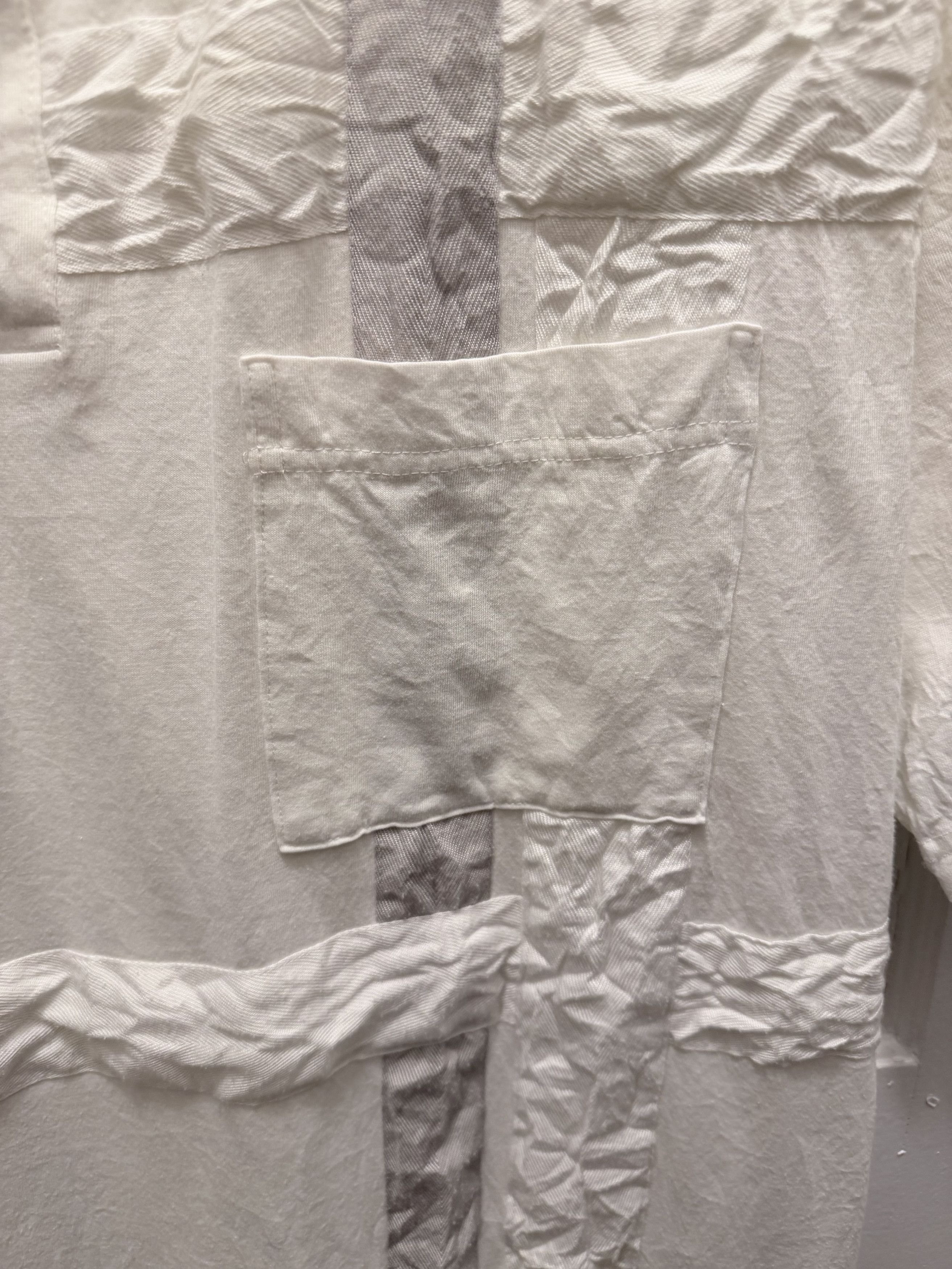 Issey Miyake S/S18 $620 Crushed Ribbon Masterpiece Polo size 5 Size US XL / EU 56 / 4 - 3 Thumbnail