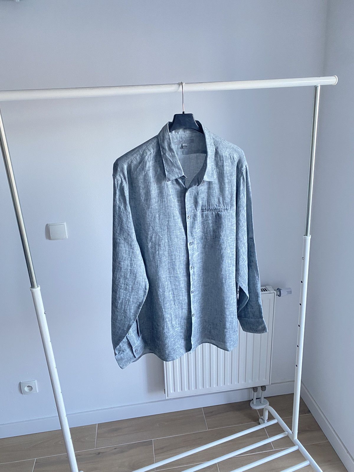 John Varvatos John Varvatos Linen Shirt Size US XXL / EU 58 / 5 - 1 Thumbnail