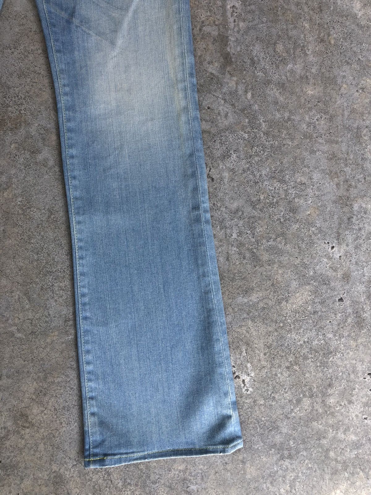 Japanese Brand Japanese Kunna Flared Jeans Distressed Jeans Size US 31 - 7 Thumbnail