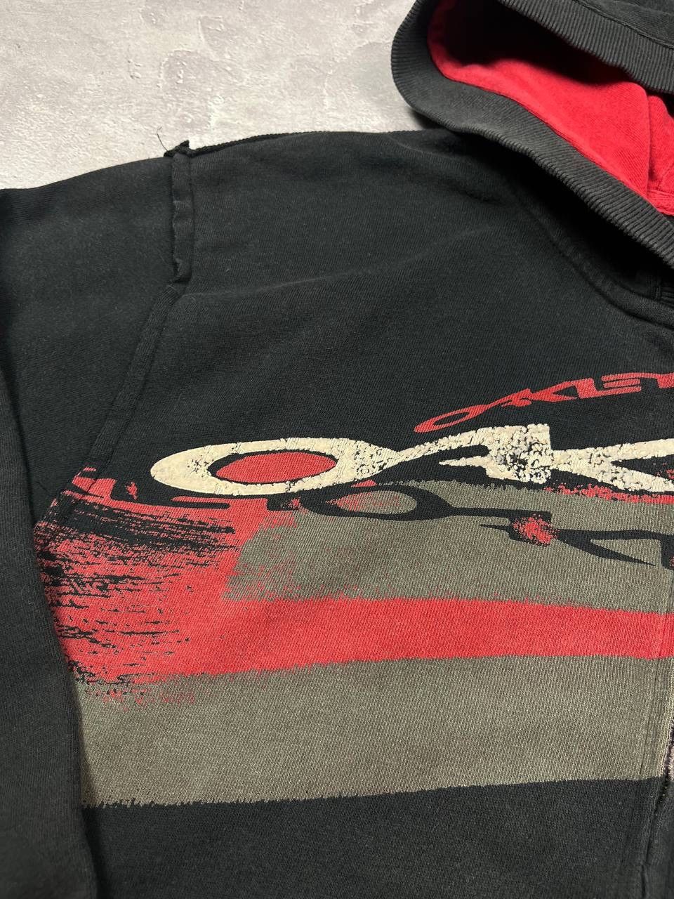 Oakley Oakley Men's XL Black Full Zip Hooded Graphic Print Hoodie Size US XL / EU 56 / 4 - 8 Thumbnail