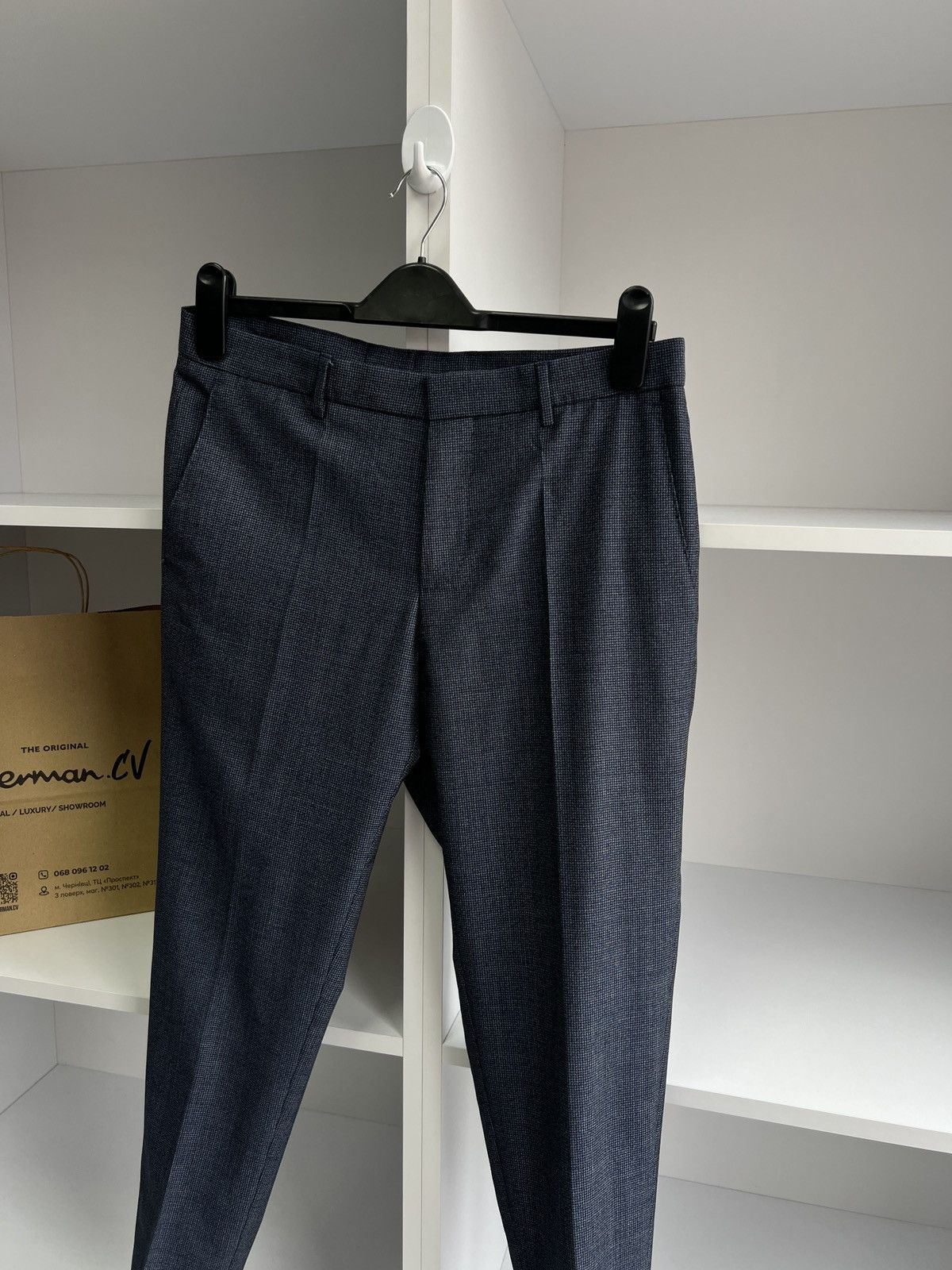 Designer × Hugo Boss × Vintage Vintage Hugo Boss Luxury Old Money Style Suit Size 48S - 16 Thumbnail