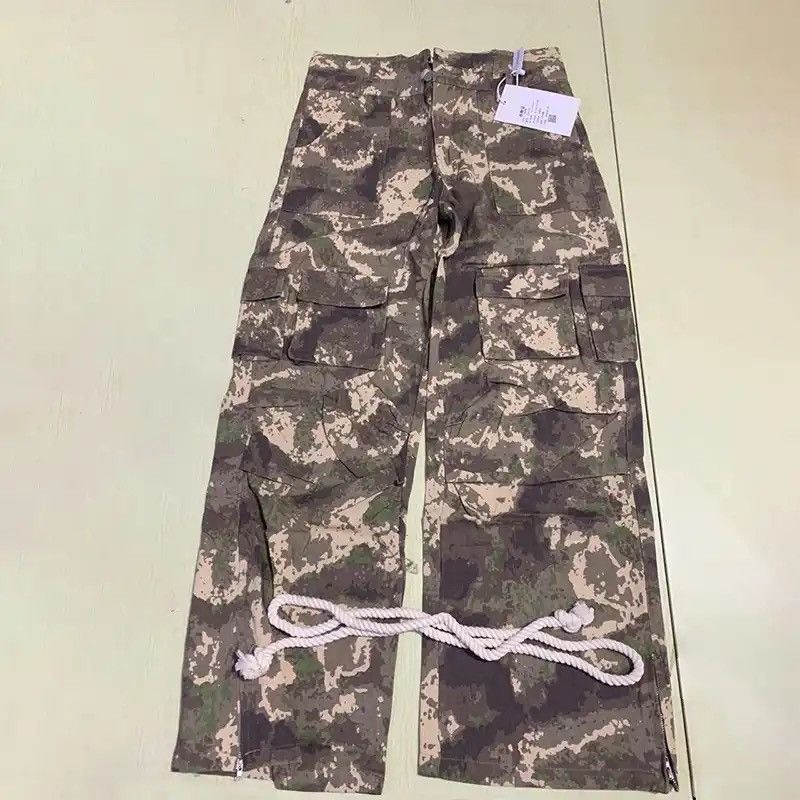 Japanese Brand × Vintage Camouflage Cargo Pants Men Oversize Camo Trousers Size US 30 / EU 46 - 6 Thumbnail