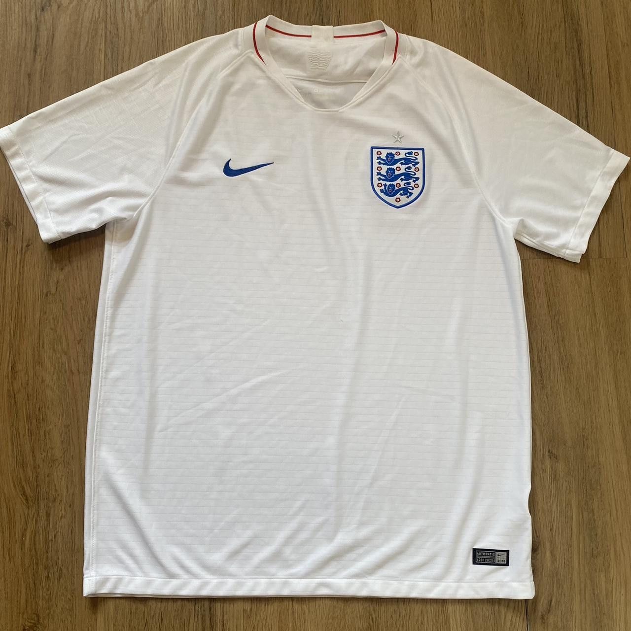 Nike 2018-19 England Nike Home Football Shirt Mundial World Cup Size US XL / EU 56 / 4 - 1 Thumbnail