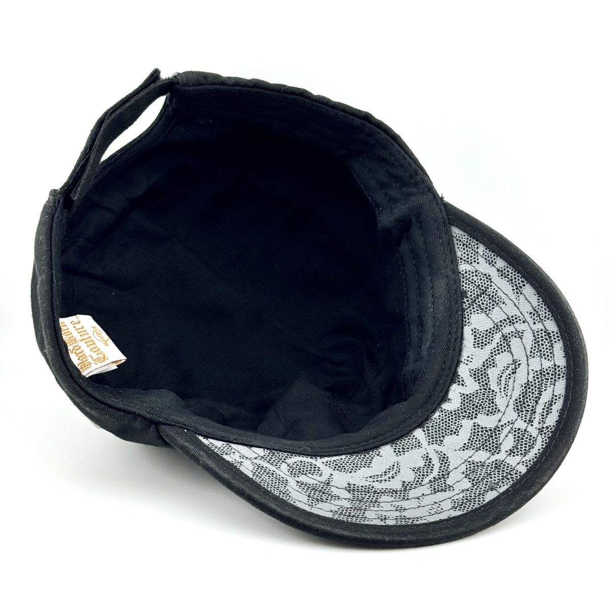 Hard Rock Cafe Hard Rock Couture Black Military Y2K Style Hat - Rare Size ONE SIZE - 6 Thumbnail