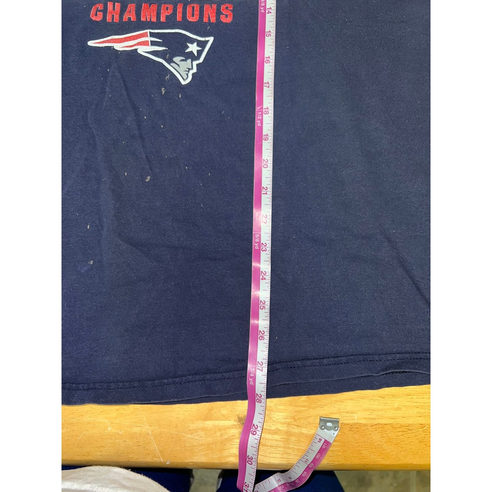Delta Vintage New England Patriots Shirt Super Bowl AFC Tee 2003 Size US M / EU 48-50 / 2 - 11 Thumbnail