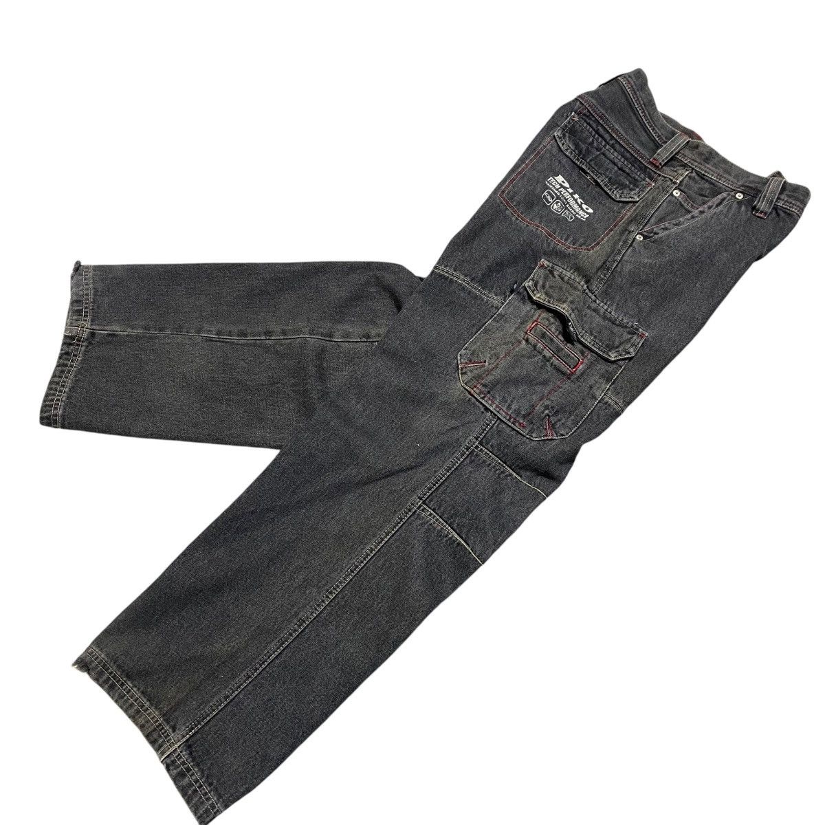 Japanese Brand Vintage Piko Denim Baggy Jeans Cargo Size US 28 / EU 44 - 21 Thumbnail