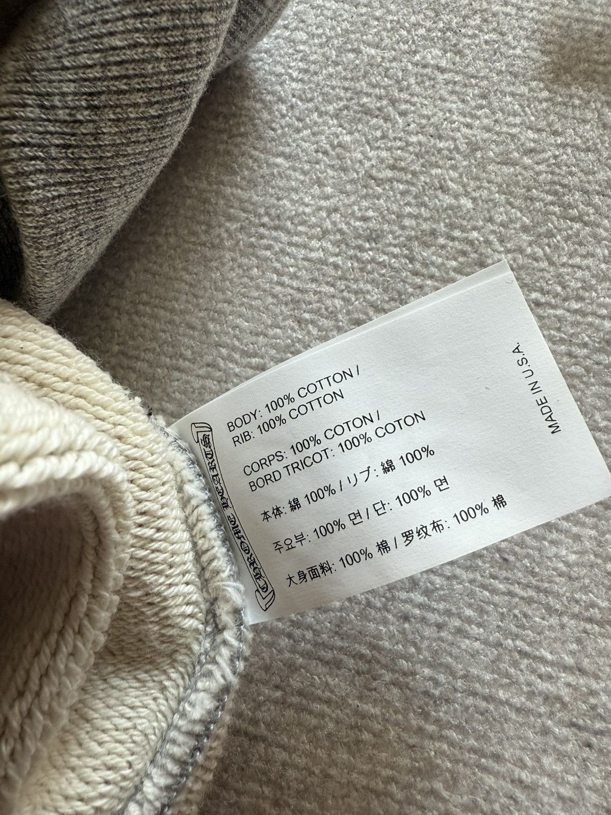Chrome Hearts Chrome Hearts New Triple Cross Nylon patch Hoodies Size US L / EU 52-54 / 3 - 5 Thumbnail