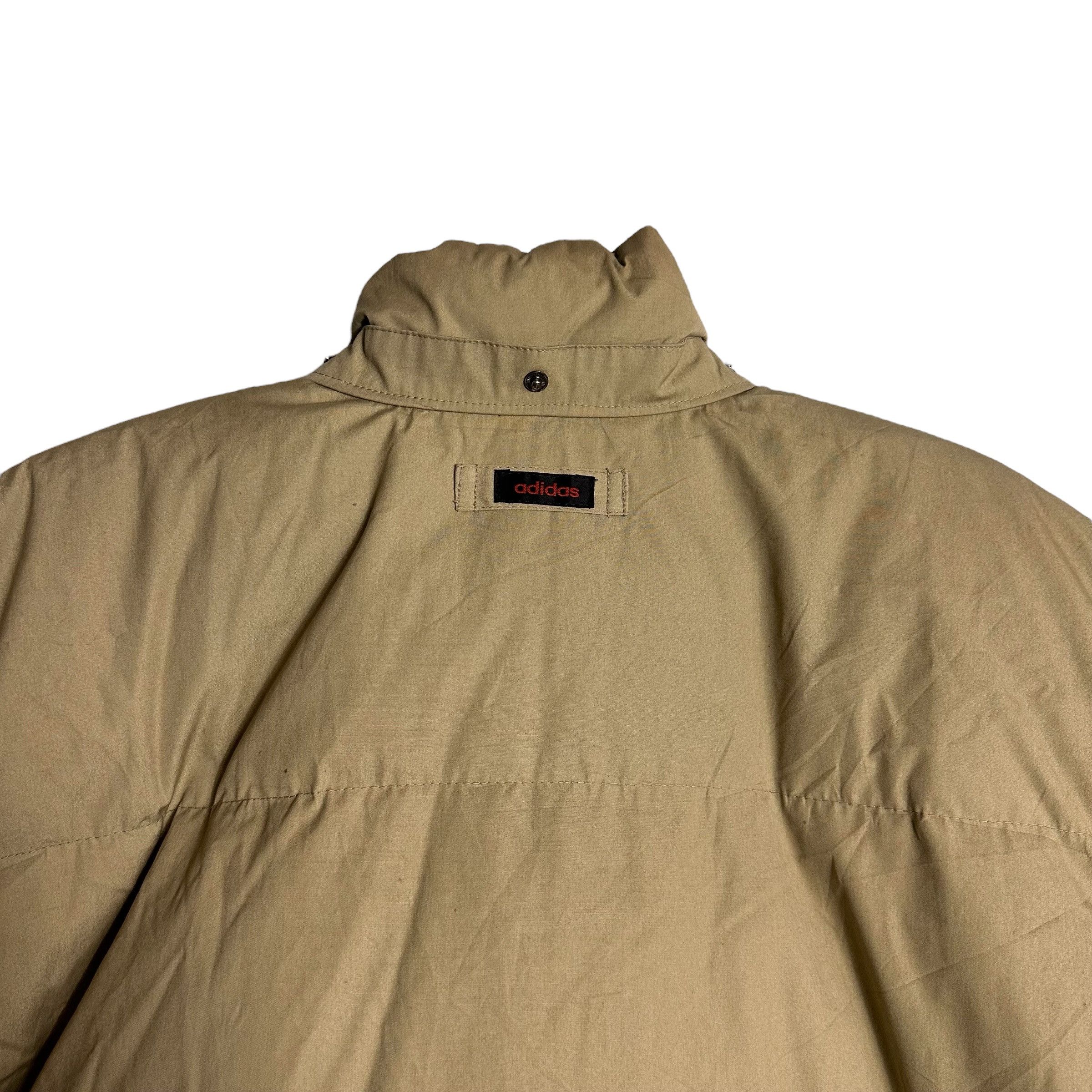 Adidas 🔥RARE🔥Vintage Adidas International Puffer Bomber Jacket Size US L / EU 52-54 / 3 - 6 Thumbnail