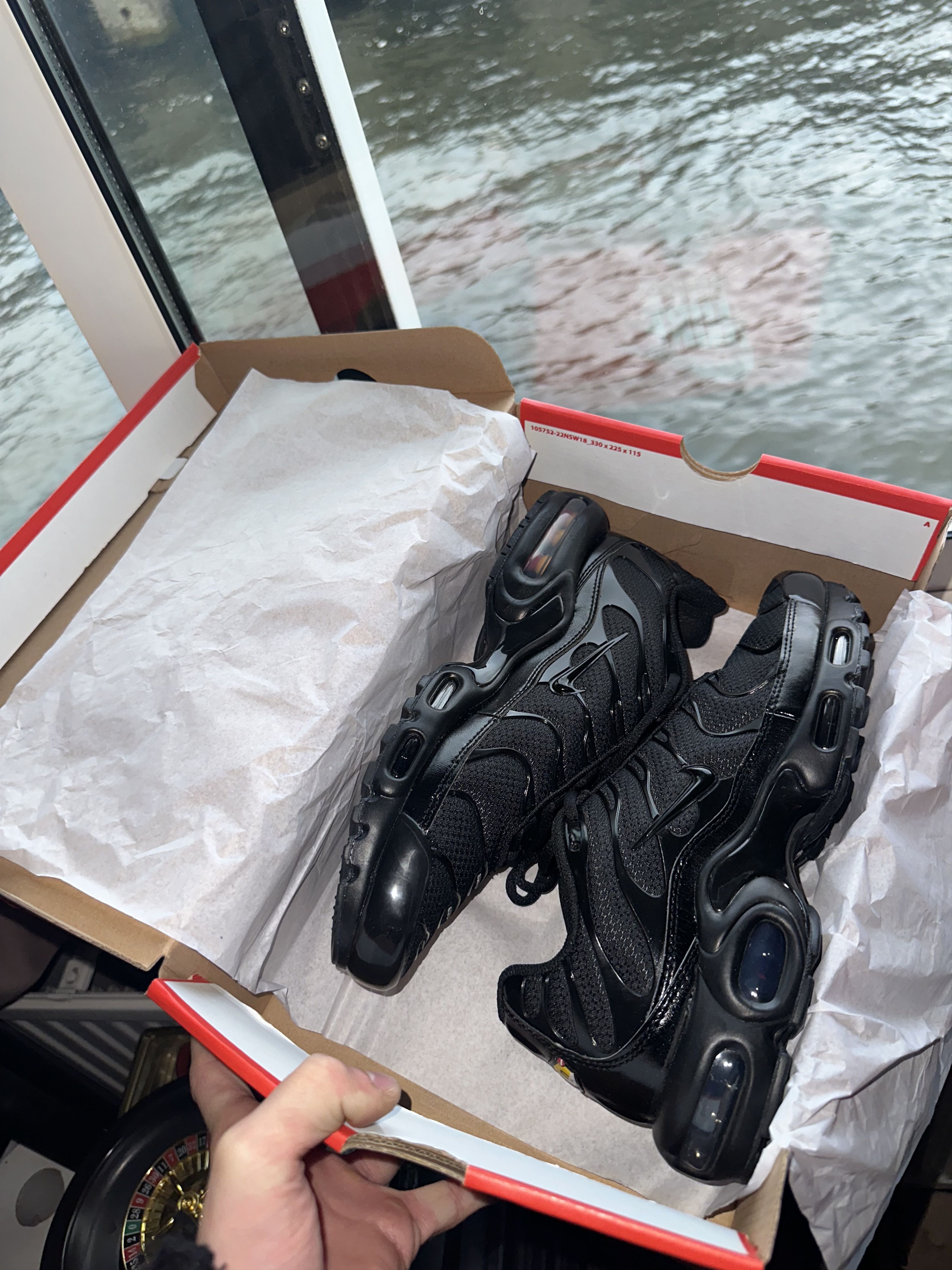 Nike Nike Tn Plus Black New With Box Size US 9.5 / EU 42-43 - 1 Thumbnail