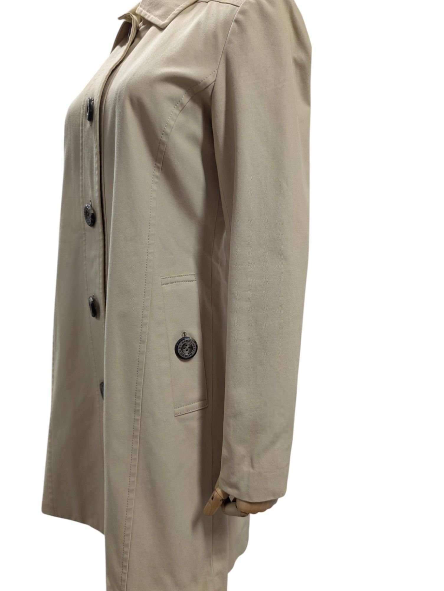 Burberry Beige Cotton Trench coat Size S / US 4 / IT 40 - 5 Thumbnail