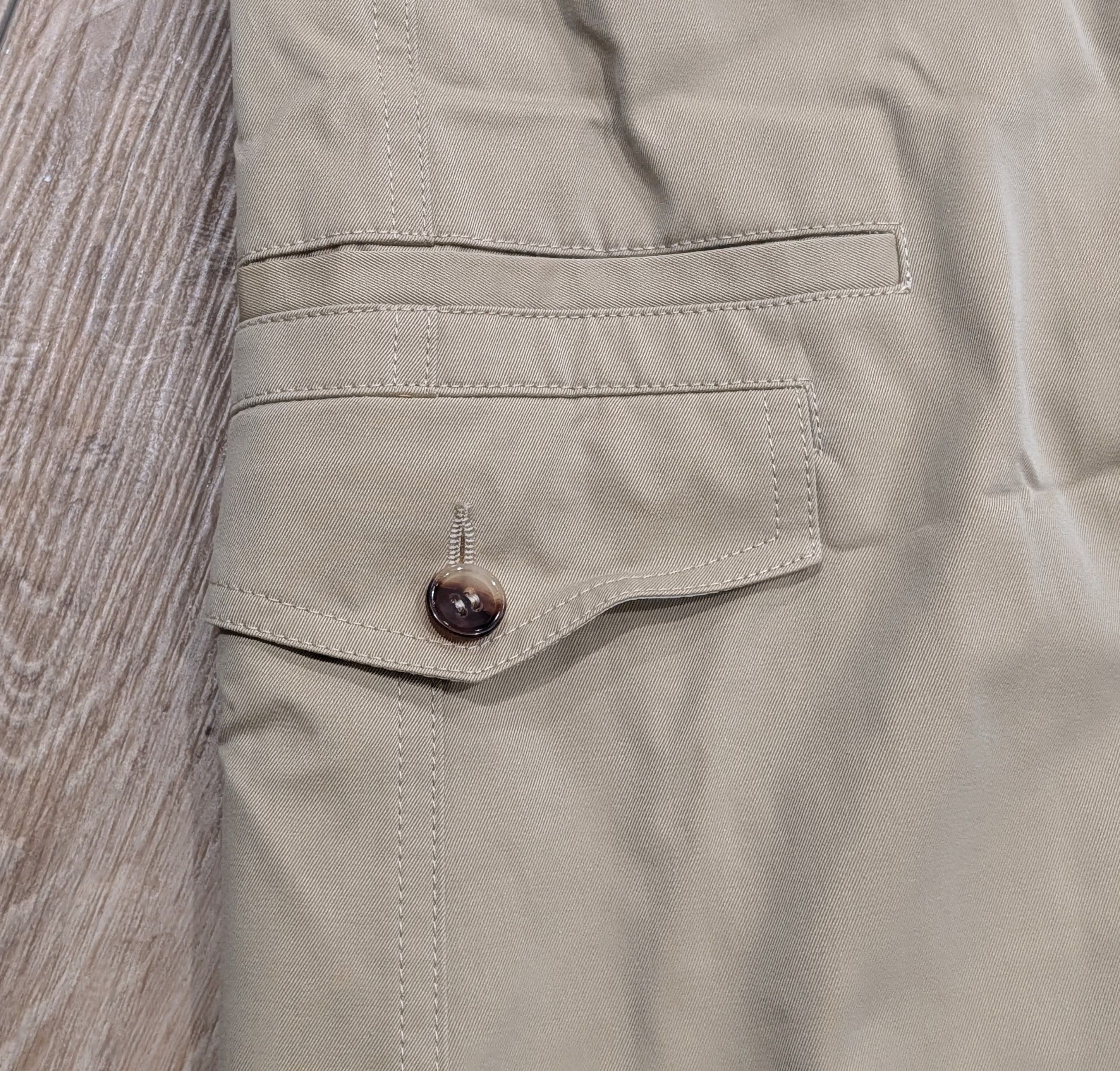 Alexander McQueen Alexander McQueen Cotton Cargo Shorts Beige 48 US 32 Size US 32 / EU 48 - 2 Thumbnail