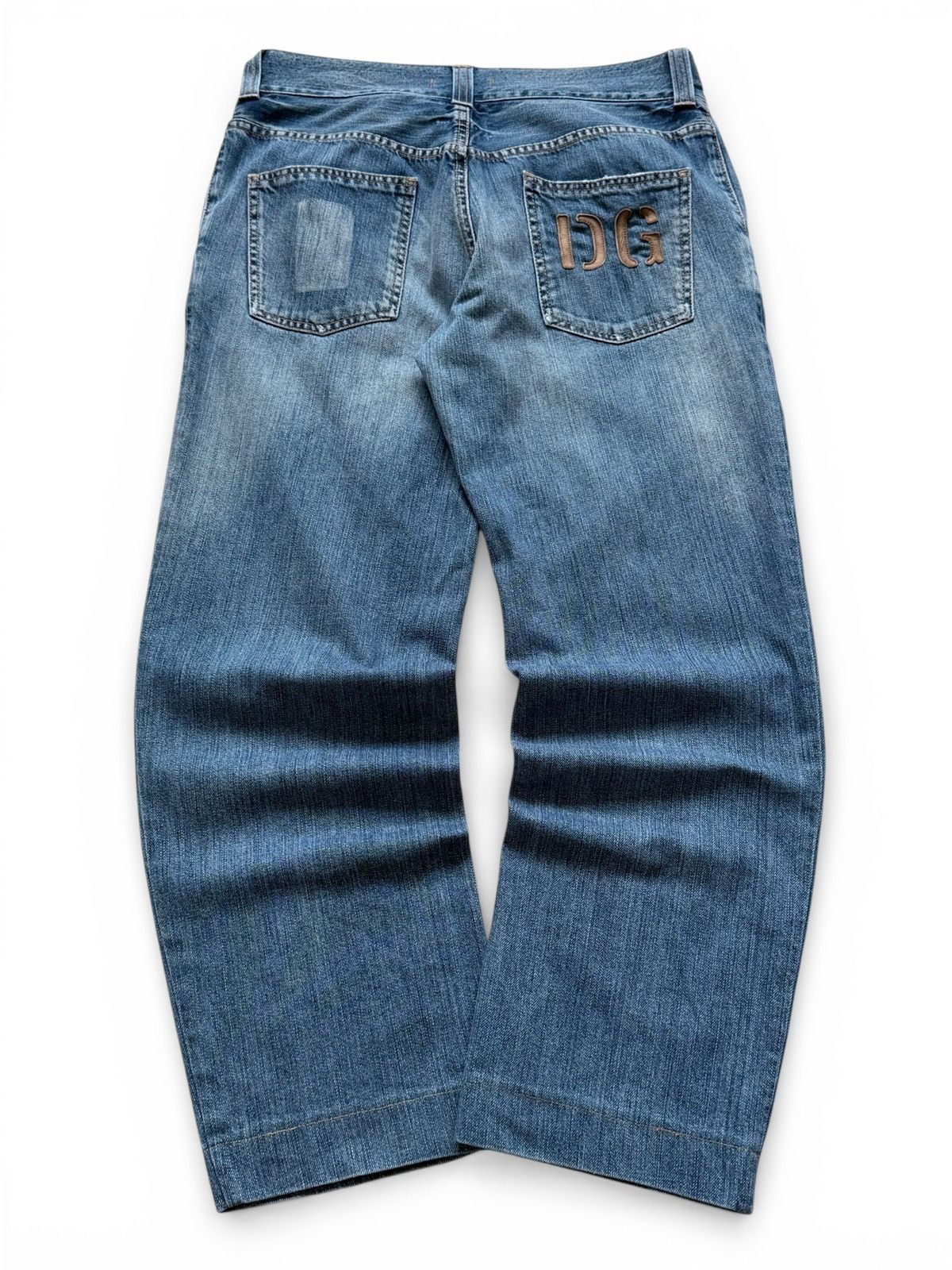 Dolce & Gabbana Vintage 00s Dolce & Gabbana Big Logo Jeans Denim Size US 30 / EU 46 - 1 Thumbnail