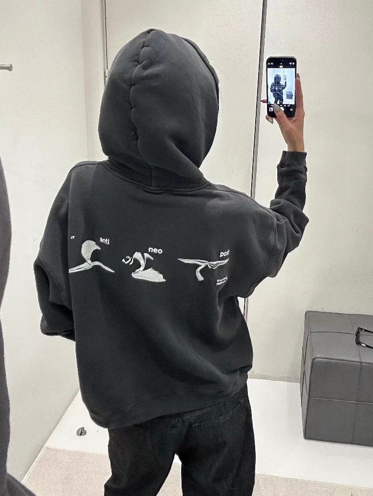 Enfants Riches Deprimes ERD Washed Black Short Hoodie L Near MINT Size L / US 10 / IT 46 - 5 Thumbnail