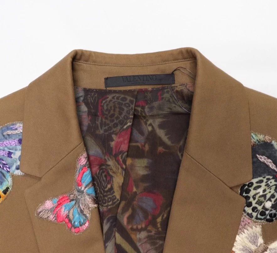 Valentino Valentino Butterfly Men's Suit Size 46S - 4 Thumbnail