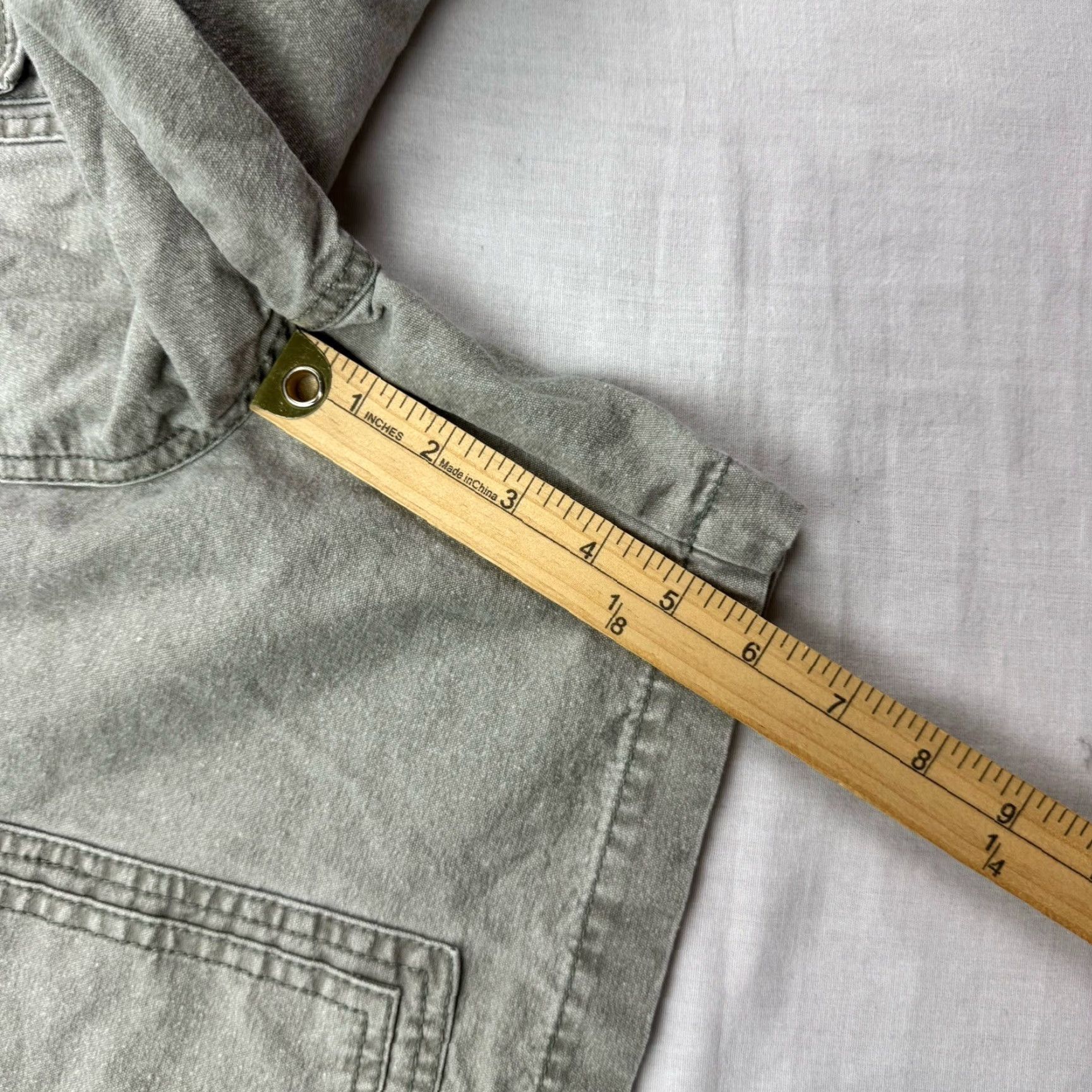 Vintage VINTAGE Talos Cargo Shorts Men 38 Gray 90s Outdoor Safari Hunting Fishing Nature Casual Workwear Travel Size US 38 / EU 54 - 7 Thumbnail