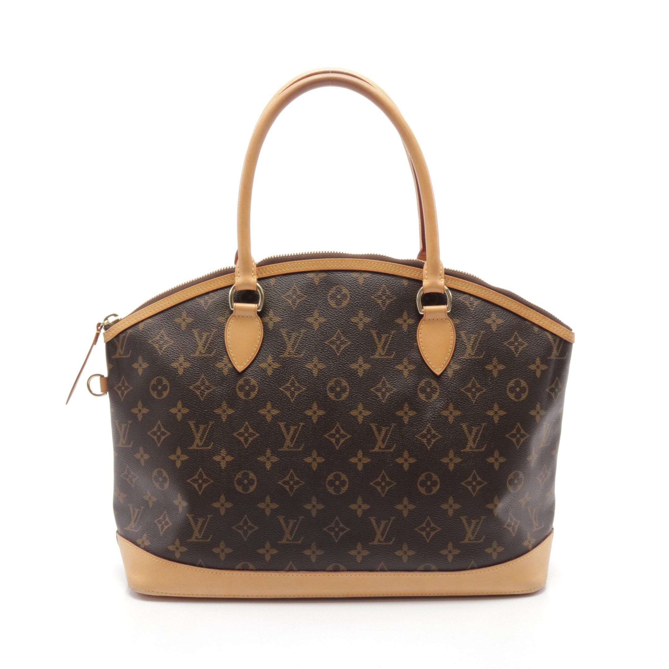 Louis Vuitton Louis Vuitton Lockit Horizontal Monogram Handbag Tote Bag Leather Brown Size ONE SIZE - 1 Thumbnail