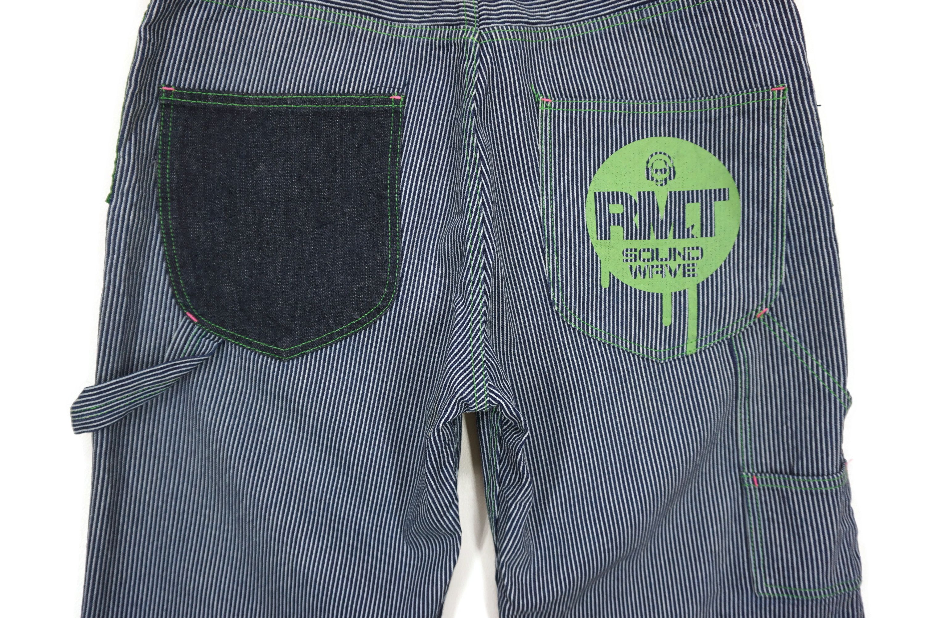 Japanese Brand Rimaster Jeans Size W36xL32 Hickory Overalls Workwear Denim Size US 33 - 10 Thumbnail
