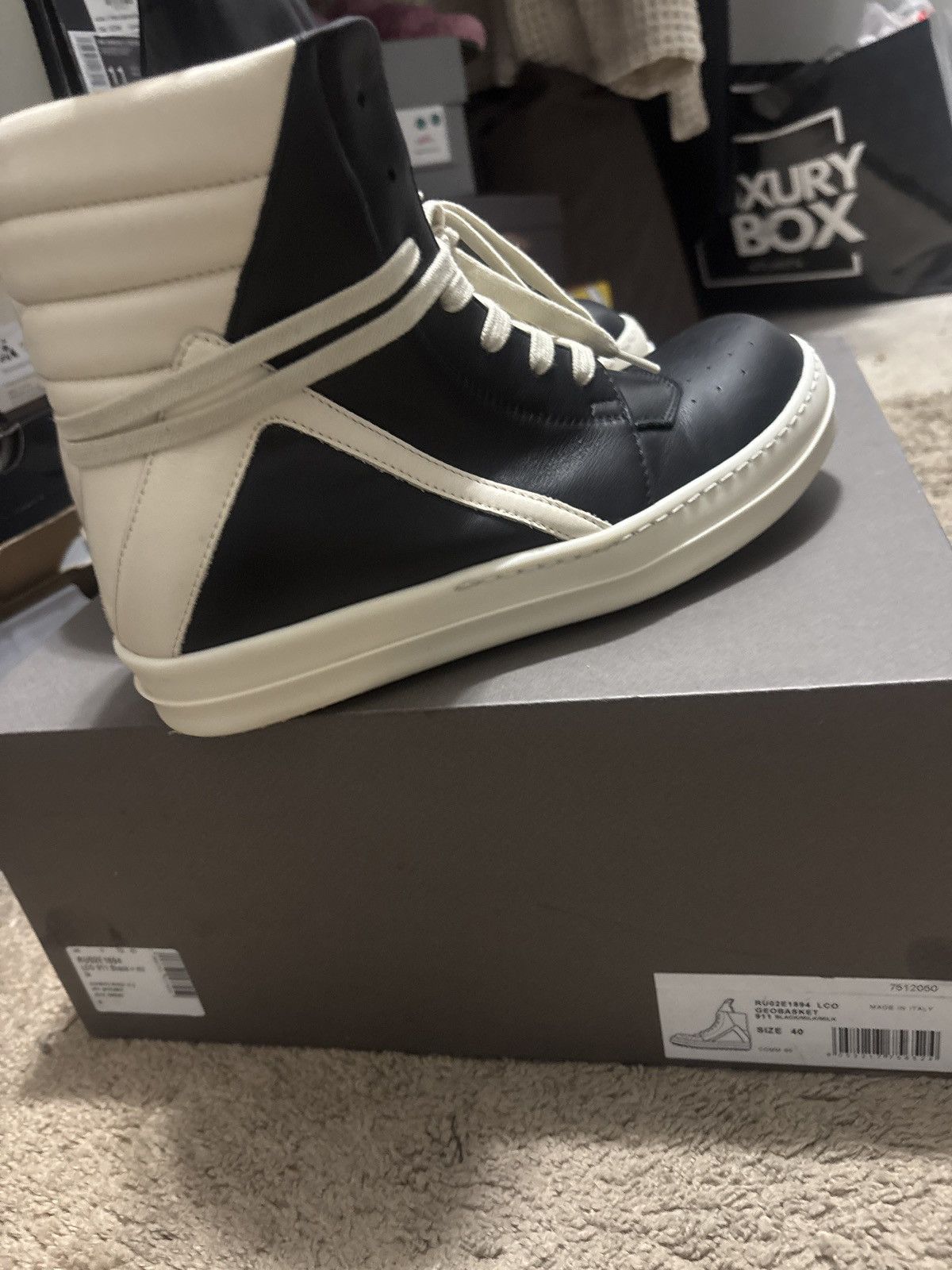 Rick Owens Geobasket Rick owens Size US 8 / EU 41 - 5 Thumbnail