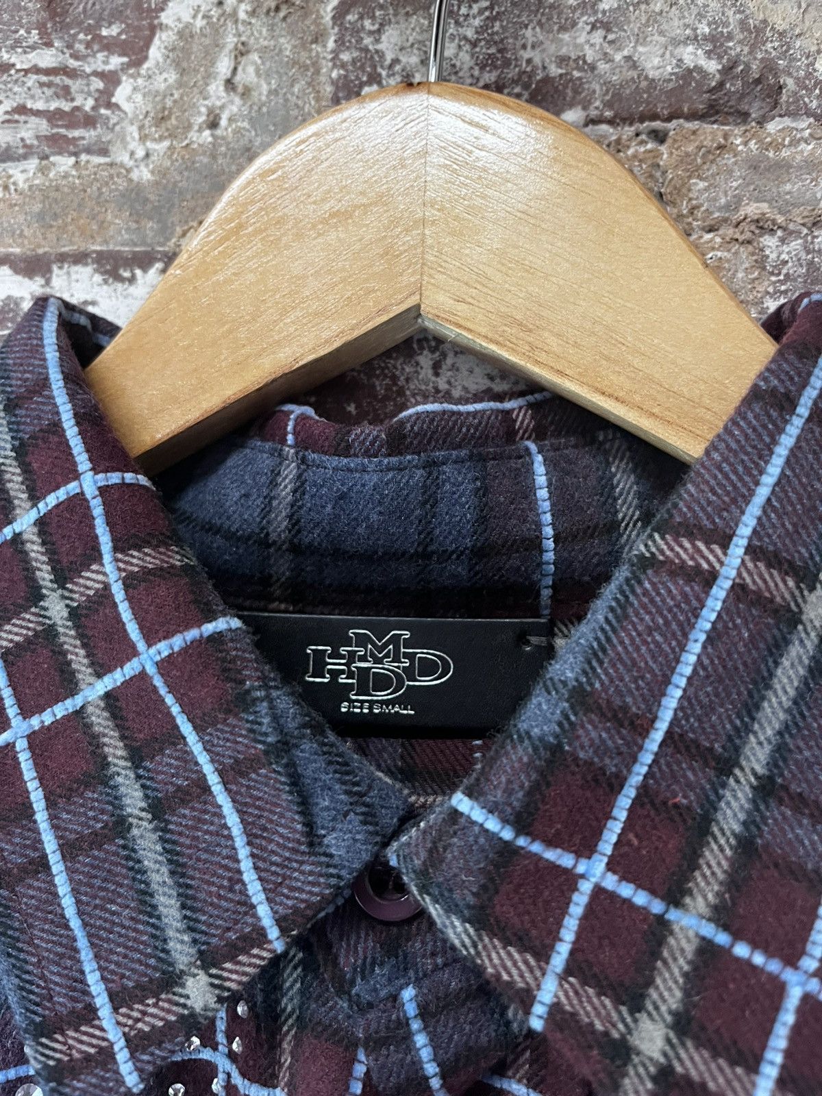 HMDD HMDD Rhinestone Flannel Size US S / EU 44-46 / 1 - 3 Thumbnail