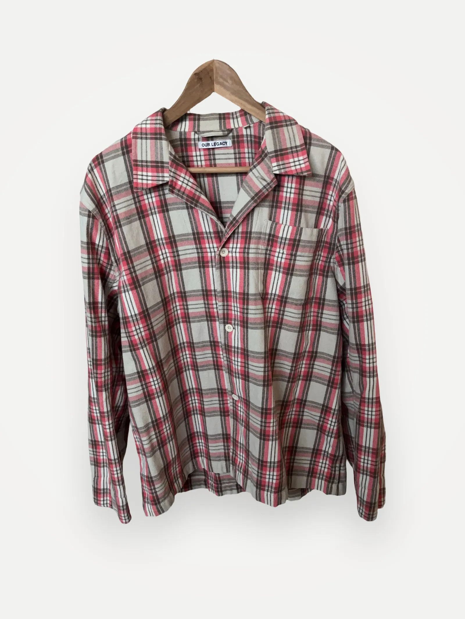Our Legacy Our Legacy Box Shirt Strobe Print | Grailed