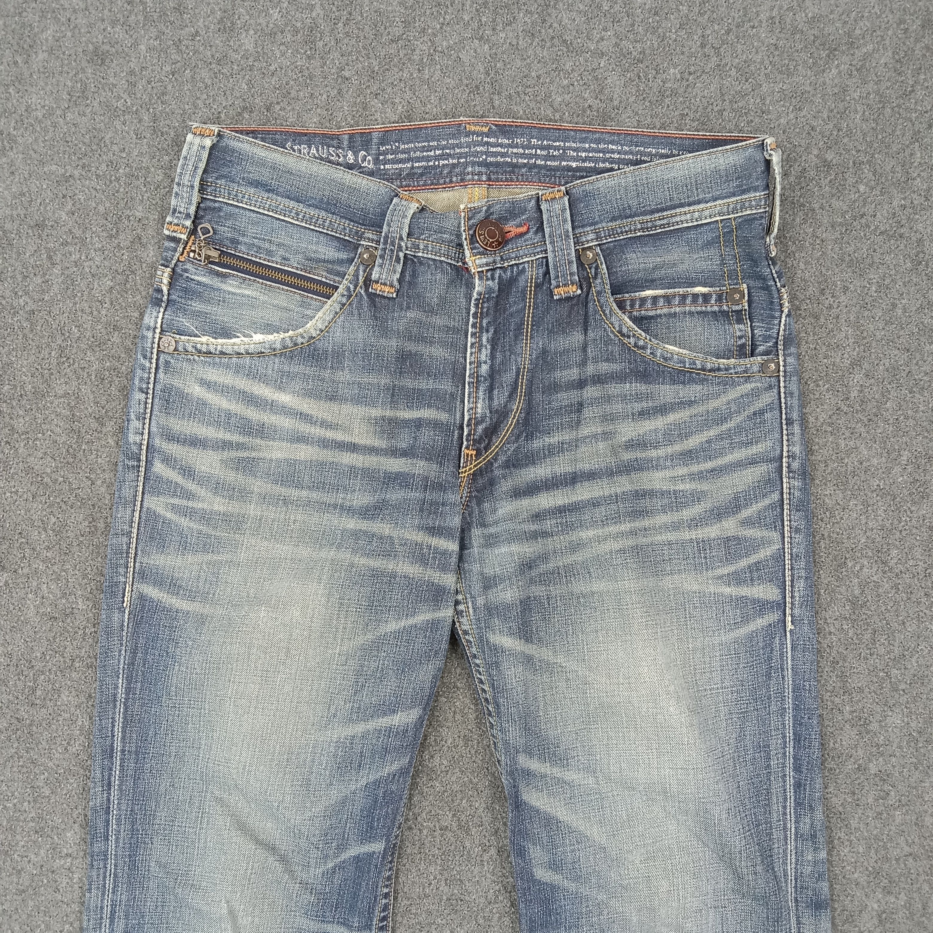 Levi's × Vintage Levi's American Distressed Style Grunge Denim Jeans Size US 33 - 6 Thumbnail
