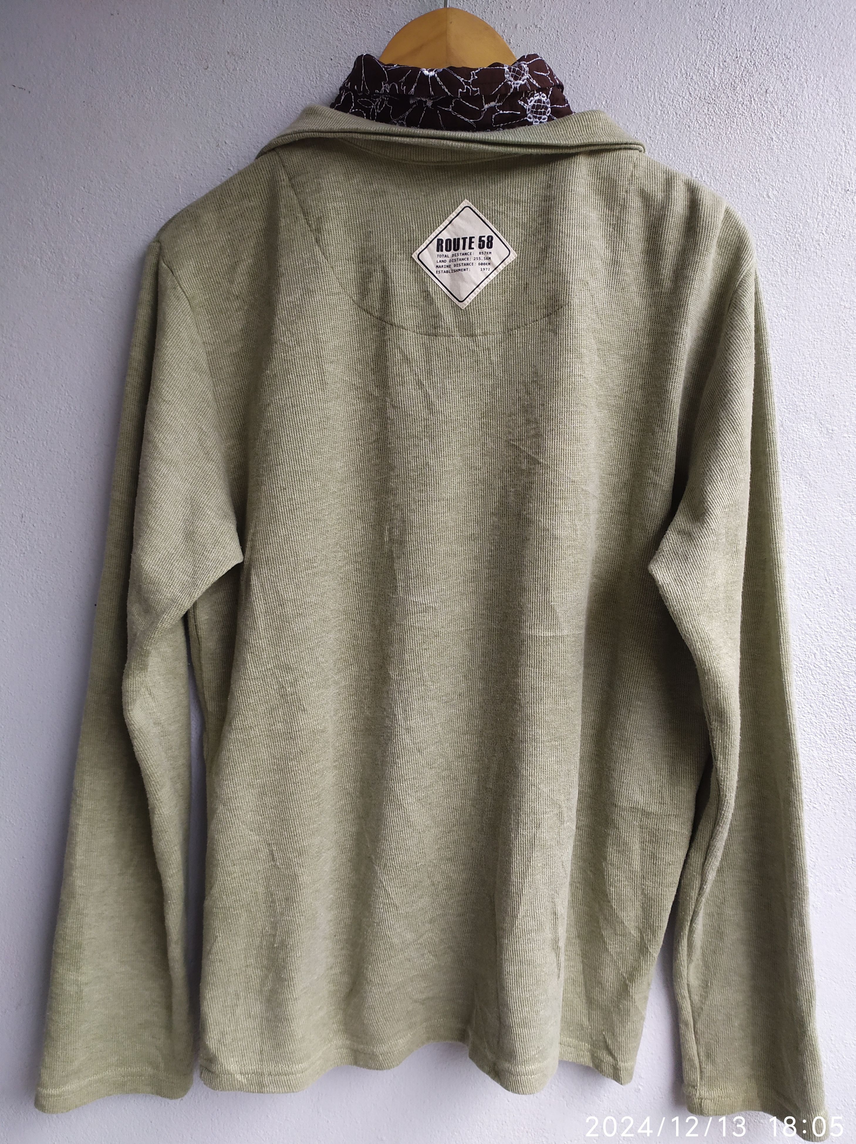 If Six Was Nine × Japanese Brand × Le Grande Bleu (L.G.B.) JAPANESE Double Layers Long Sleeve LGB Styled Size US L / EU 52-54 / 3 - 3 Thumbnail