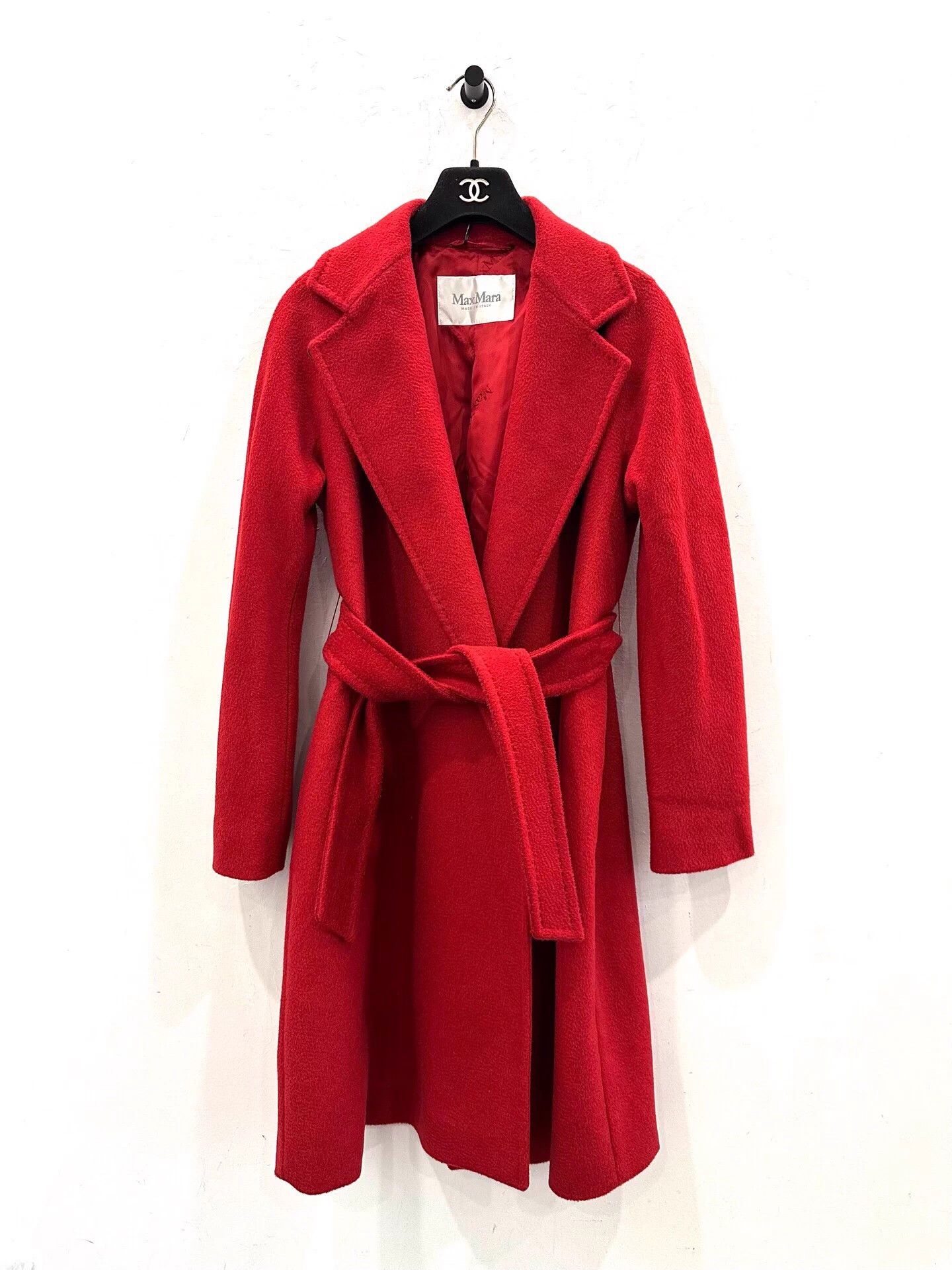 Max Mara MaxMara munuela red camel hair mid-length women's coat Size XS / US 0-2 / IT 36-38 - 1 Thumbnail