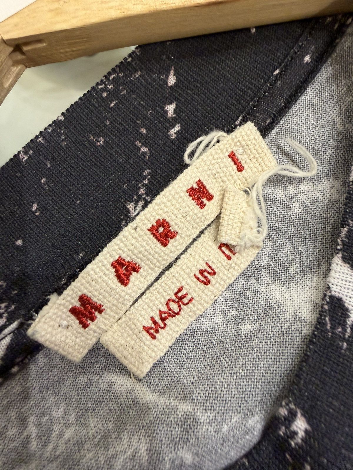 Marni Marni Scribble Logo Tee - Black Size US L / EU 52-54 / 3 - 3 Thumbnail