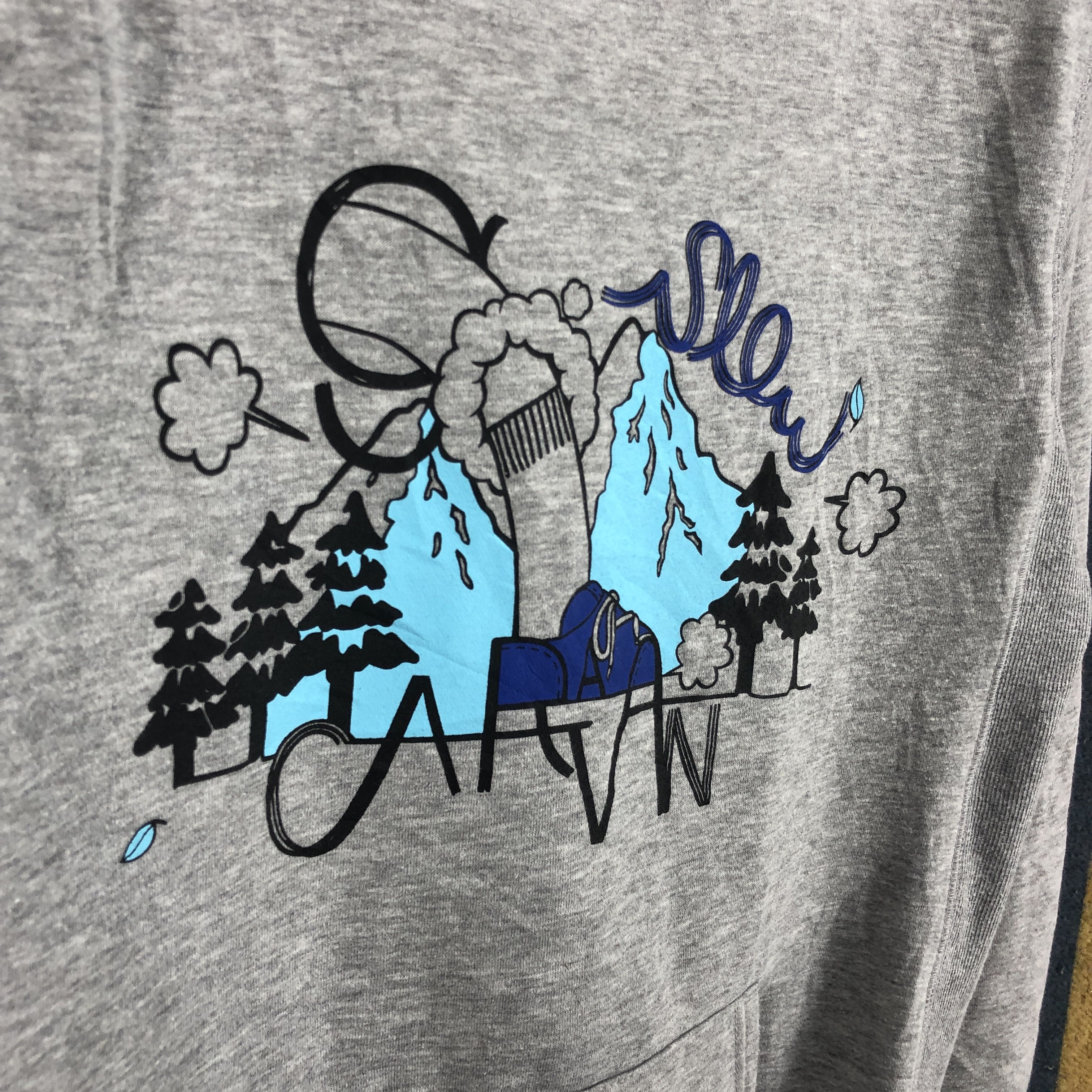 go slow caravan GO SLOW CARAVAN Pouch Pocket Sweatshirt #0691/AD Size US M / EU 48-50 / 2 - 3 Thumbnail