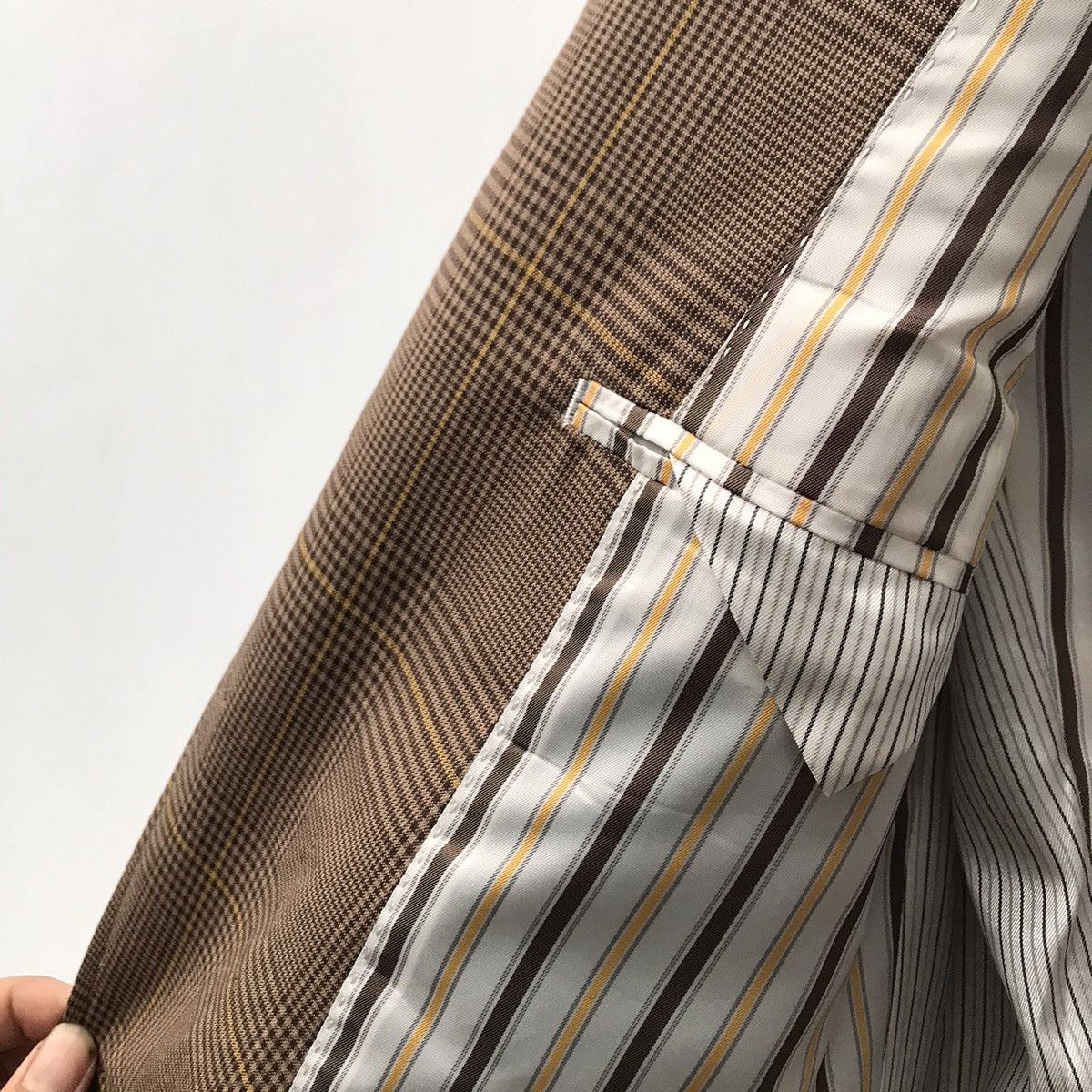 Gabicci × Lambretta Gabicci Italy Vintage Mens Checked Tailored Jacket Button Up Size 40R - 13 Thumbnail