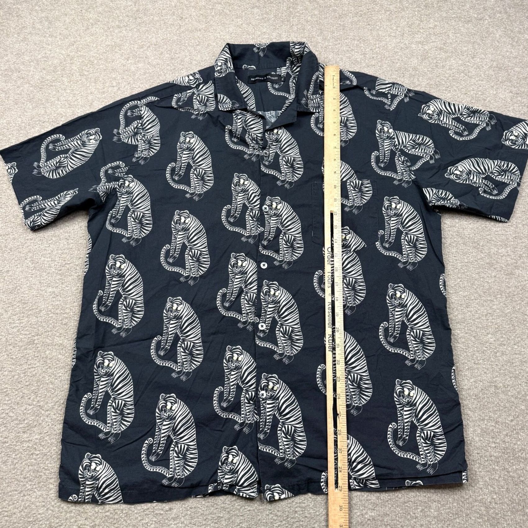Vintage Desmond Dempsey Pajama Top XL Black Knit Lightweight Shirt Men Size US XL / EU 56 / 4 - 3 Thumbnail