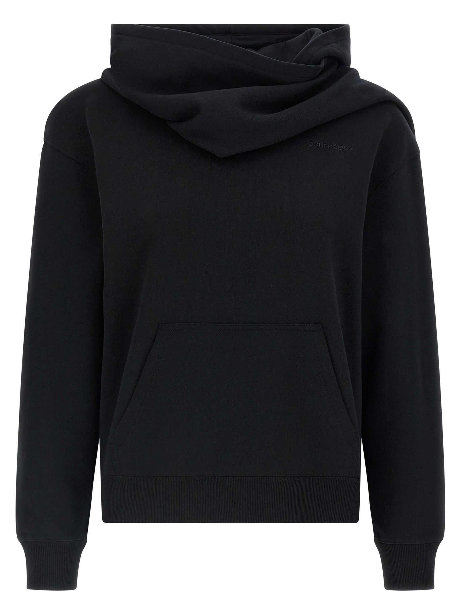 Courreges Hoodie And Scarf Size XS / US 0-2 / IT 36-38 - 1 Thumbnail