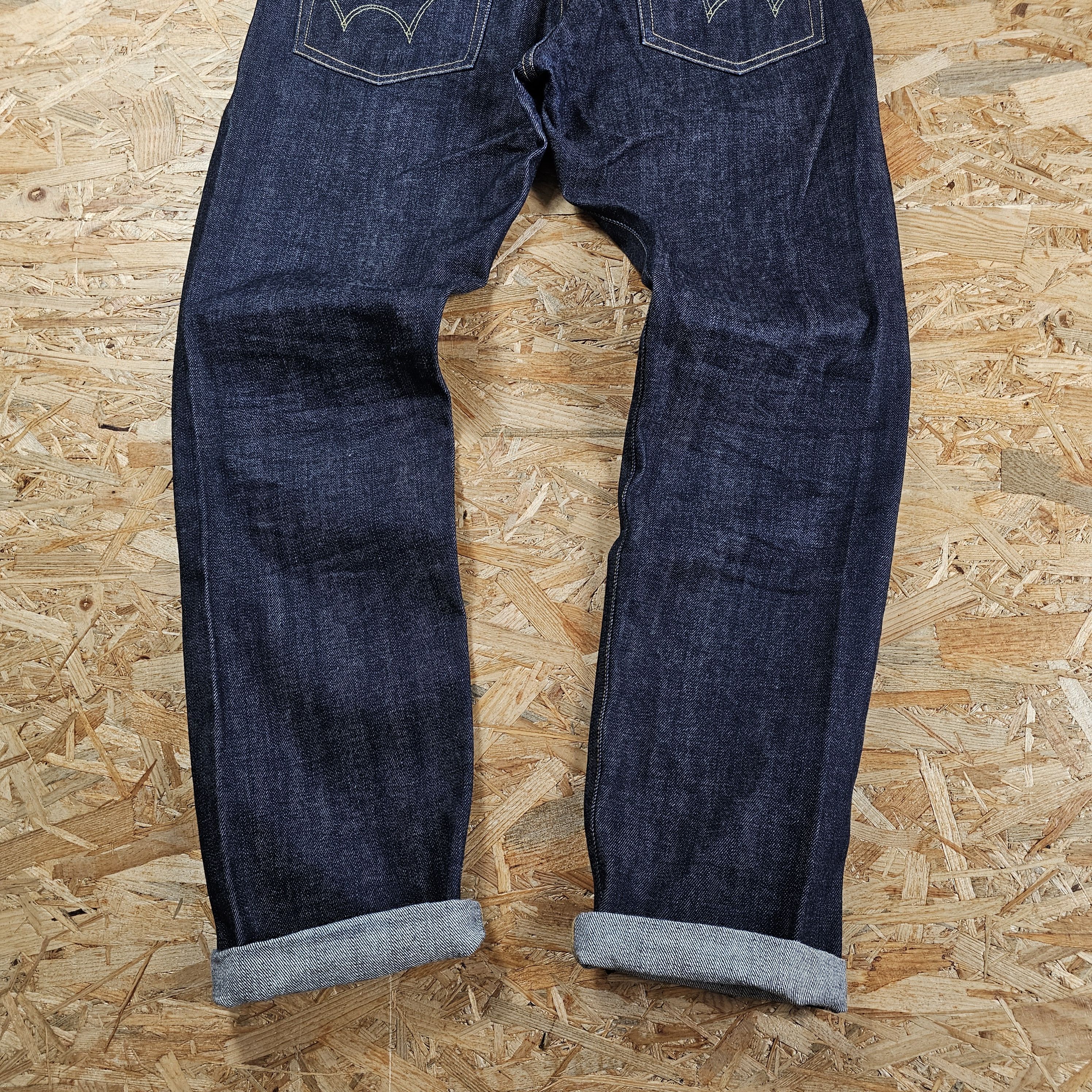 Edwin × Japanese Brand EDWIN Selvedge Denim Jeans Pants ED-55 PEGGS SON 32X32 Size US 31 - 3 Thumbnail