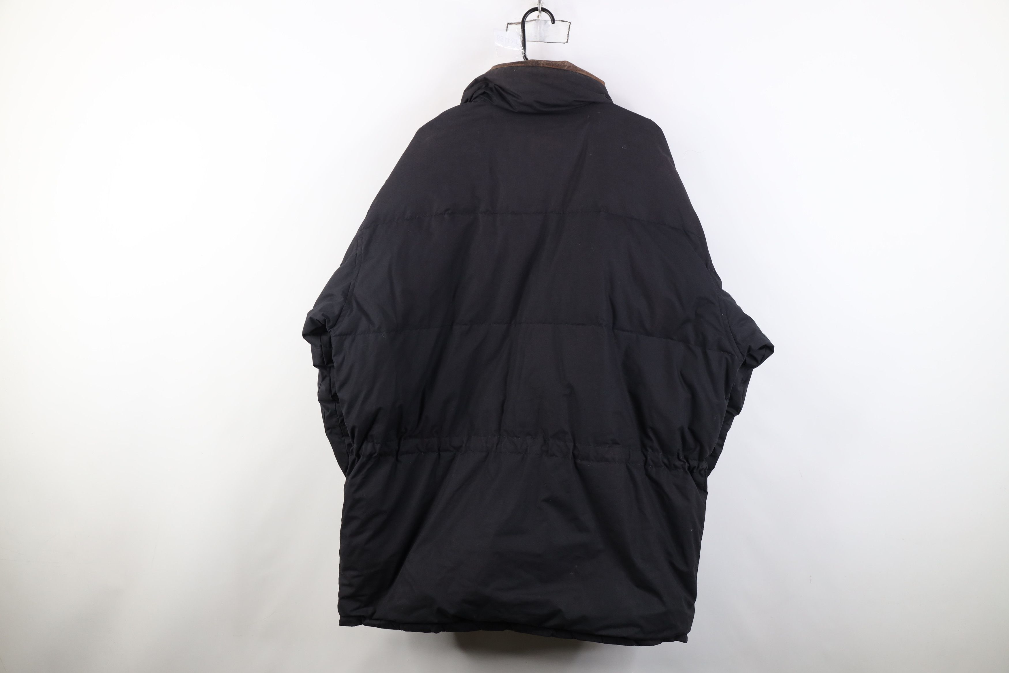 Vintage Vintage 90s Streetwear Duck Down Puffer Parka Jacket Black Size US XL / EU 56 / 4 - 15 Thumbnail