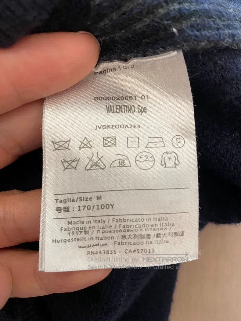 Valentino Valentino Sports hoodies Size US M / EU 48-50 / 2 - 8 Thumbnail