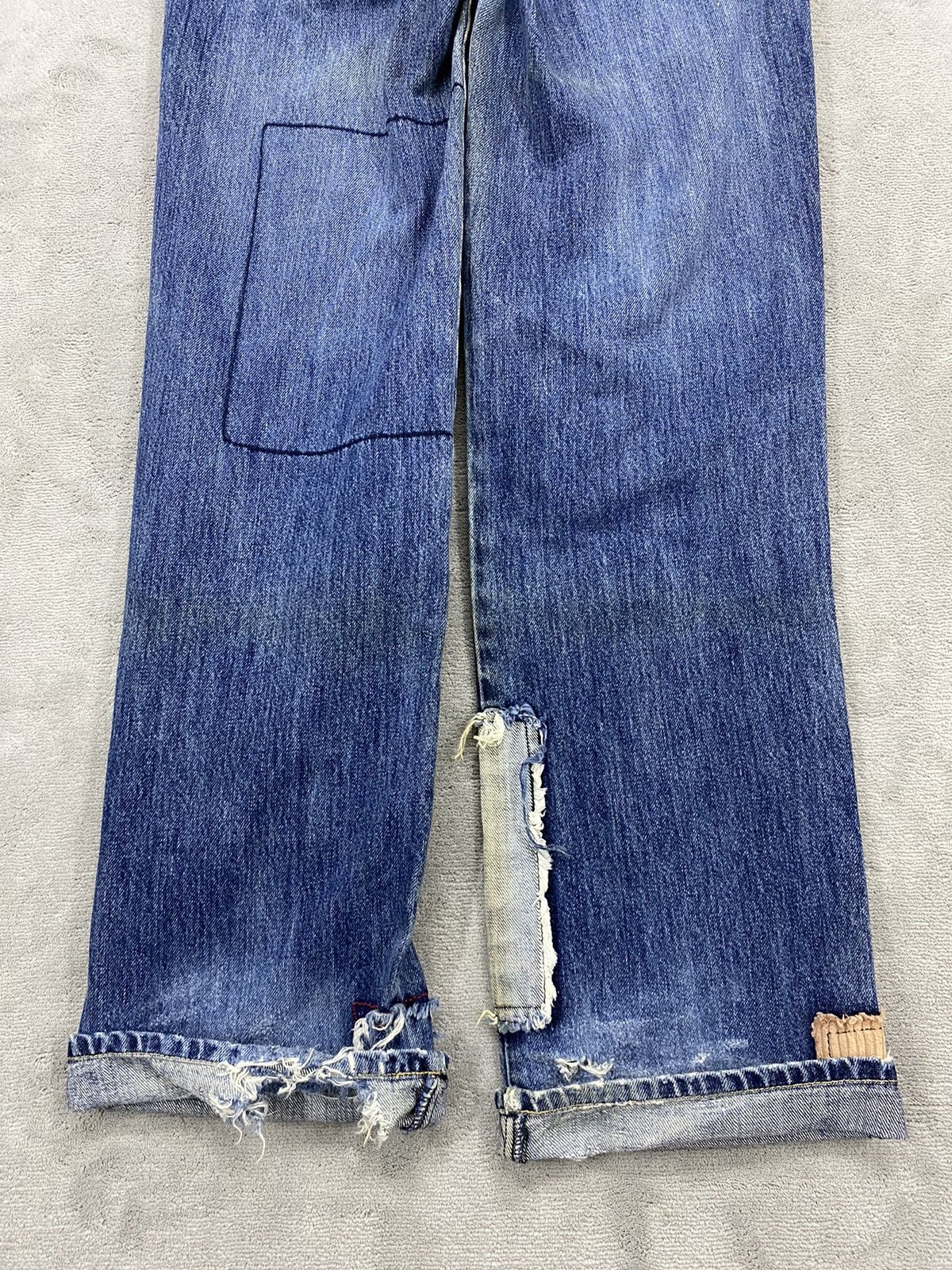Japanese Brand INTERNATIONAL WORLD JEANS JAPANESE BRAND & PEACE PATCHWORK Size US 30 / EU 46 - 8 Thumbnail