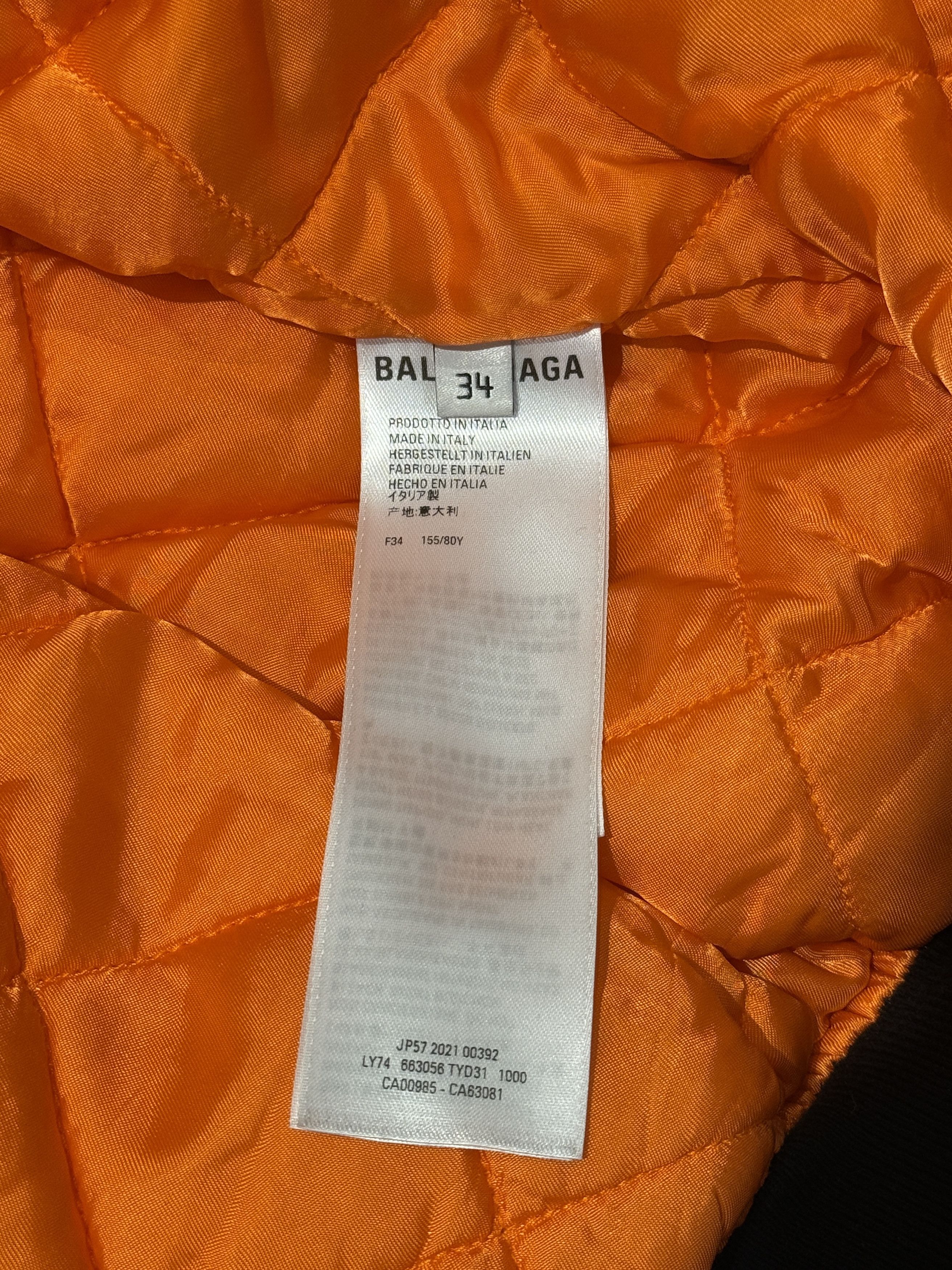 Balenciaga Balenciaga x NASA FW21 Bomber Jacket Size US XXS / EU 40 - 13 Thumbnail