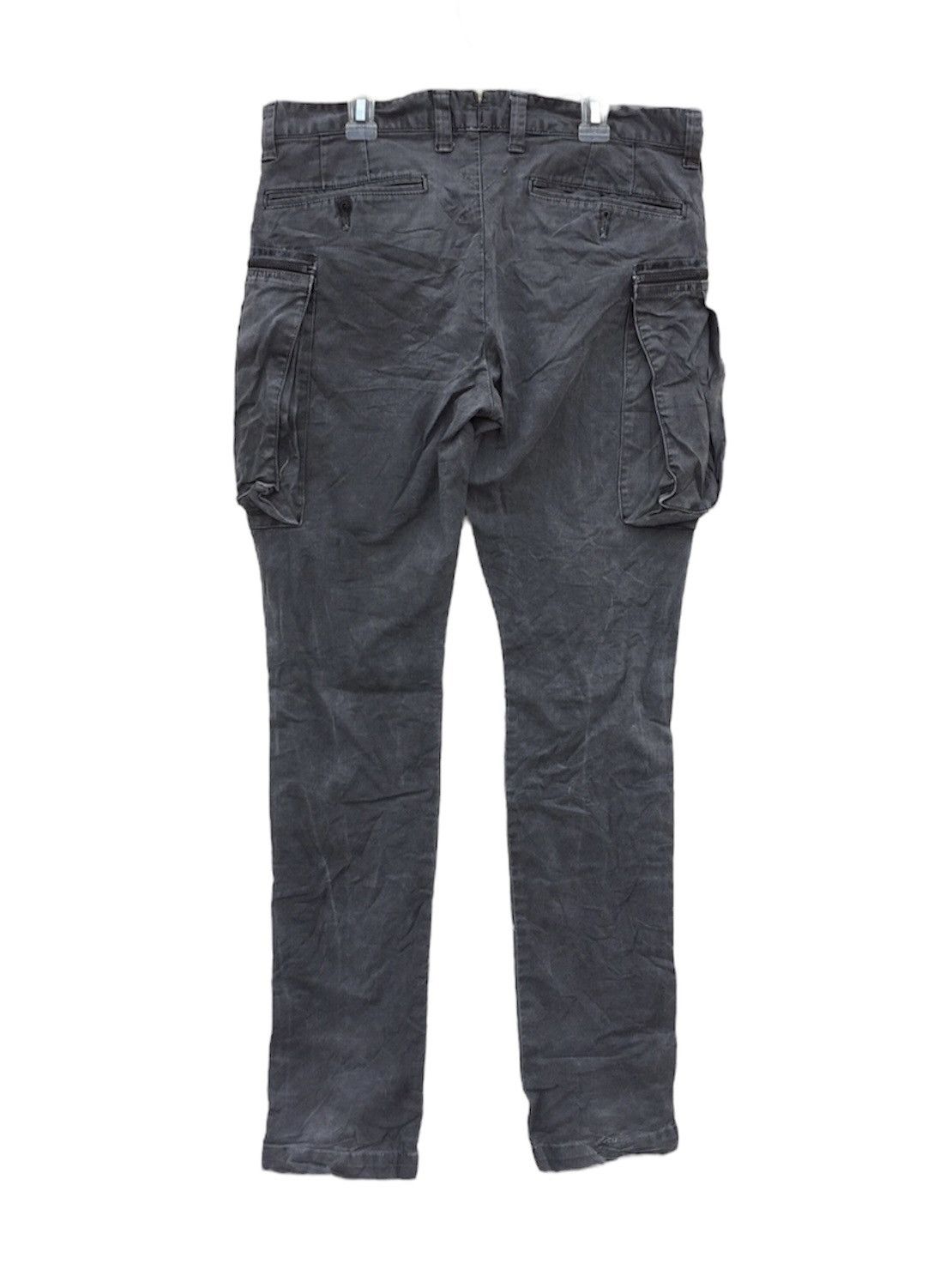 Le Grande Bleu (L.G.B.) × SEMBL × Seditionaries Japan Sembl 3D Pocket Cargo Bondage Fade Out Black Size US 32 / EU 48 - 9 Thumbnail
