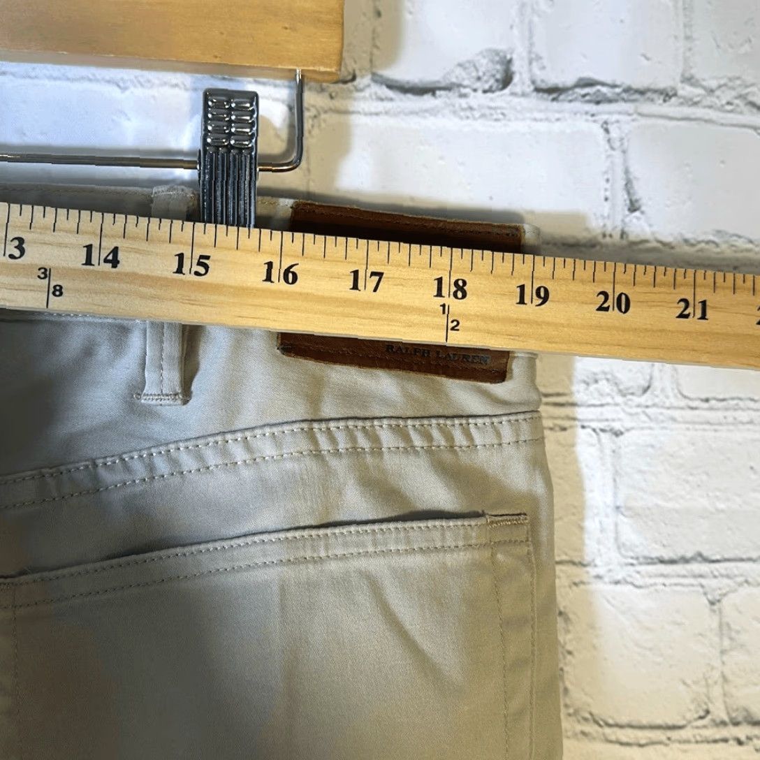 Polo Ralph Lauren Polo Ralph Lauren Pants Mens 38 The Prospect Straight Chino Pants Trousers Tan 29 In Straight Mens 38 Chino Pants Trousers Size US M / EU 48-50 / 2 - 4 Thumbnail