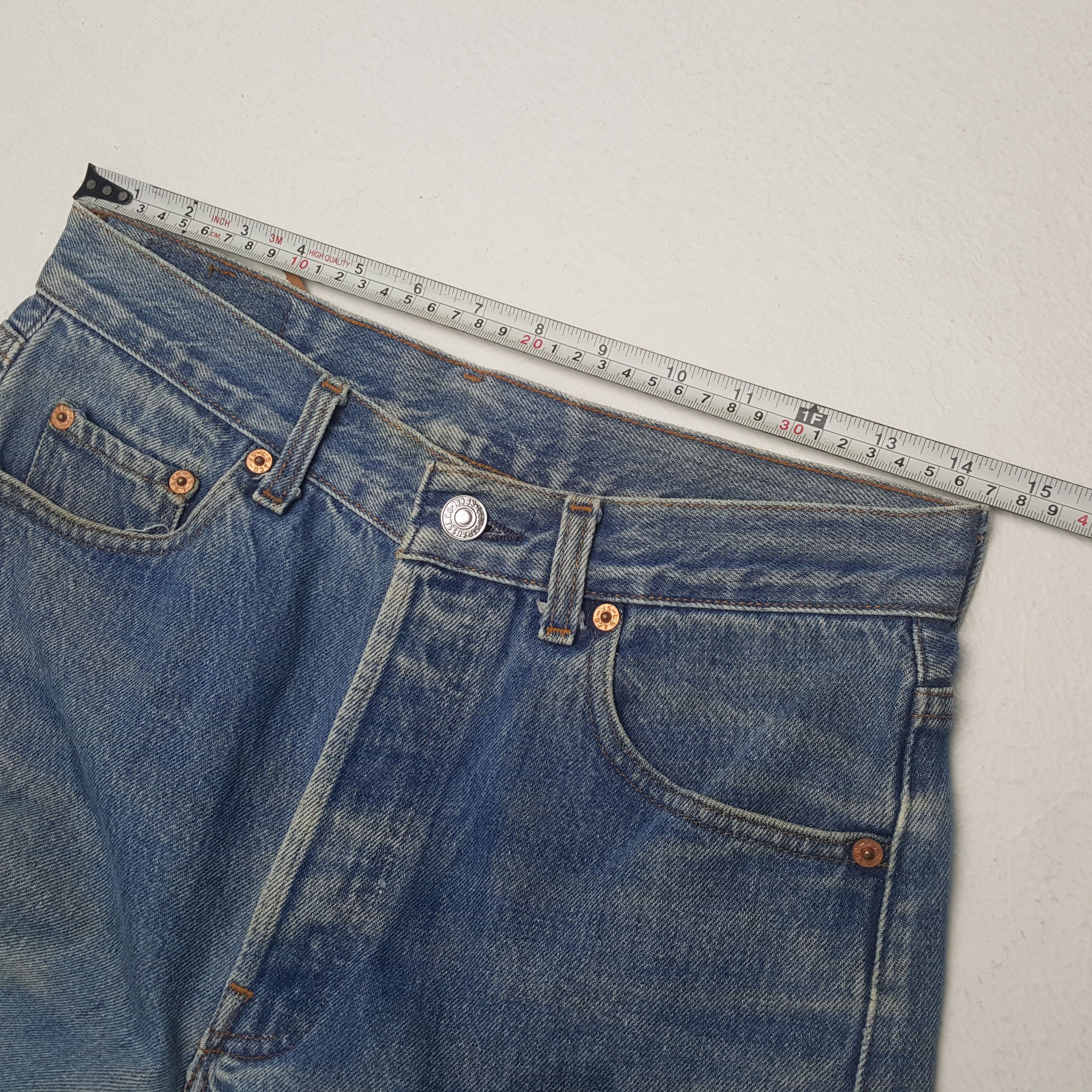 Levi's × Vintage LEVIS Daily Streetwear Style Distressed Jeans Size US 29 - 7 Thumbnail