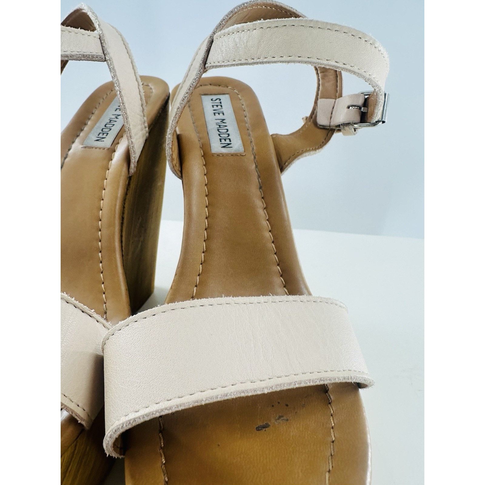 Steve Madden Steve Madden woman’s Takkenn Strappy Wedge sandals size 8 Size US 8 / IT 38 - 8 Thumbnail